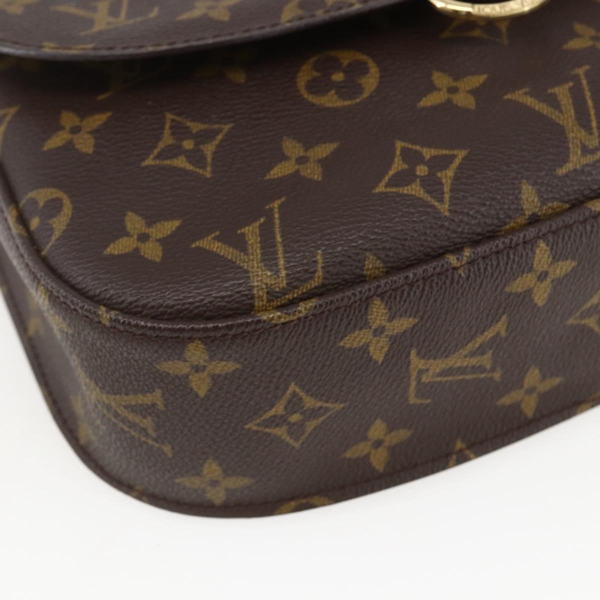 LOUIS VUITTON Monogram Saint Cloud GM Shoulder Bag M51242 LV Auth 157019V