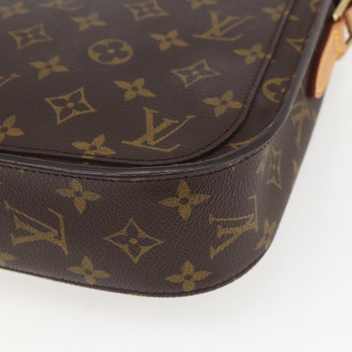 LOUIS VUITTON Monogram Saint Cloud GM Shoulder Bag M51242 LV Auth 157019V