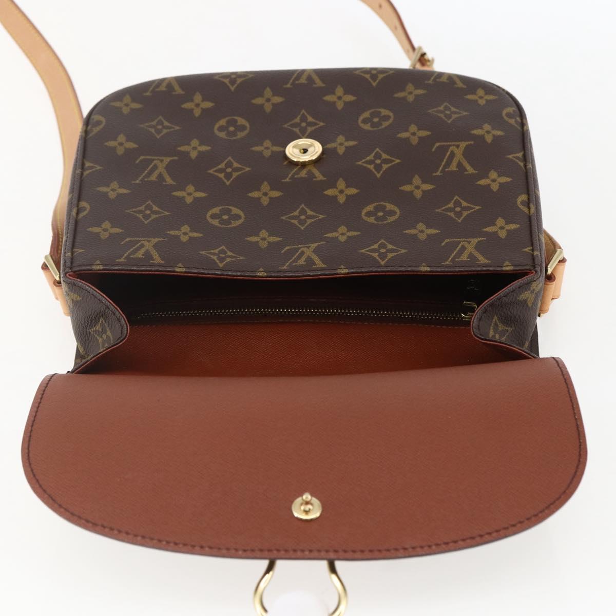 LOUIS VUITTON Monogram Saint Cloud GM Shoulder Bag M51242 LV Auth 157019V