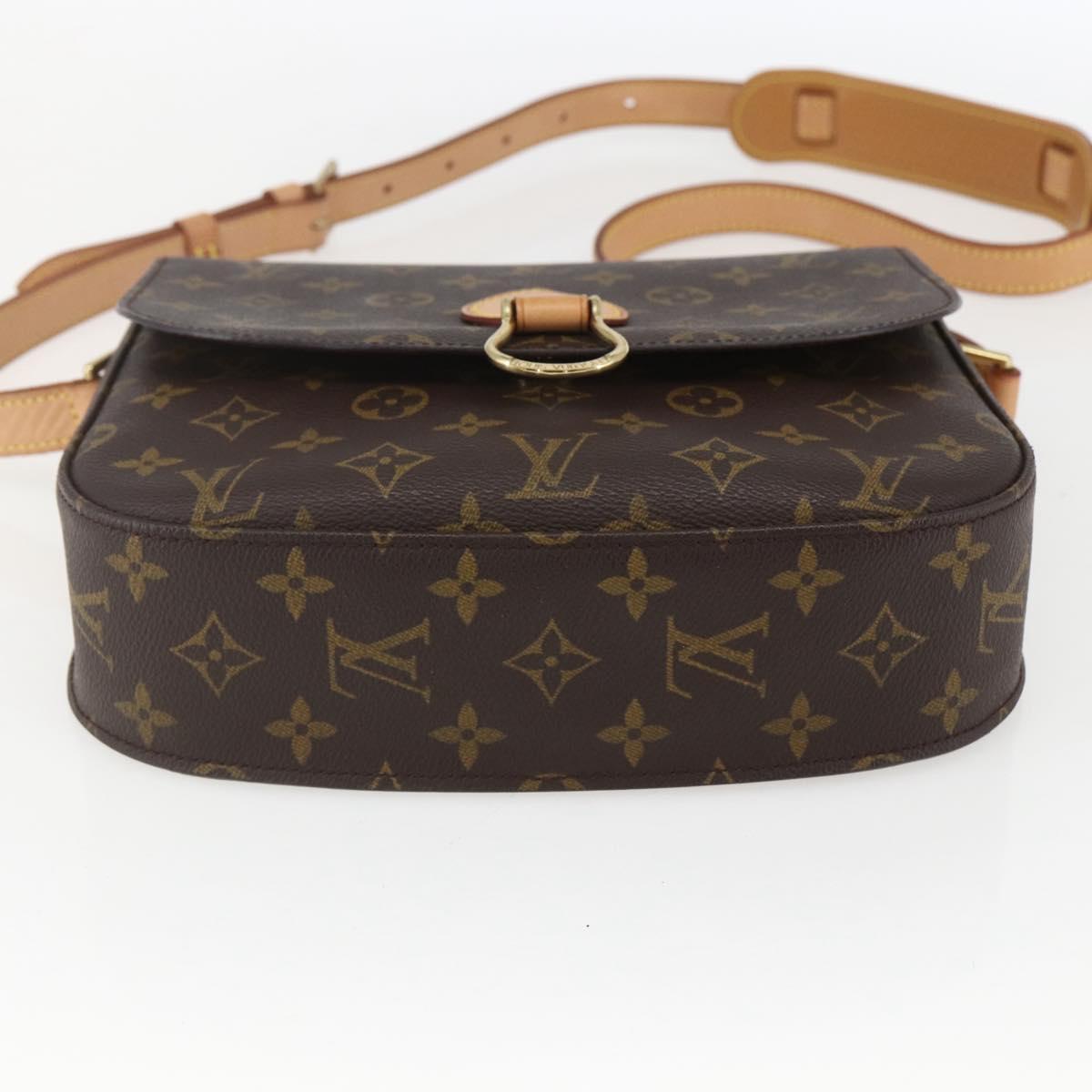 LOUIS VUITTON Monogram Saint Cloud GM Shoulder Bag M51242 LV Auth 157019V