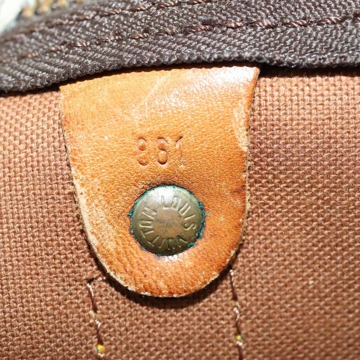LOUIS VUITTON Monogram Keepall 50 Boston Bag M41426 LV Auth 157022