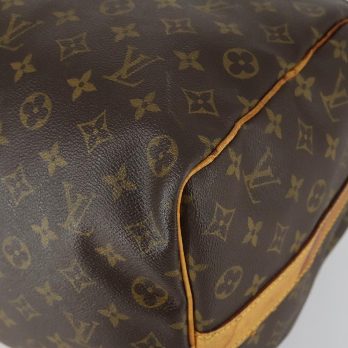 LOUIS VUITTON Monogram Keepall Bandouliere 50 Boston Bag M41416 LV Auth 157024