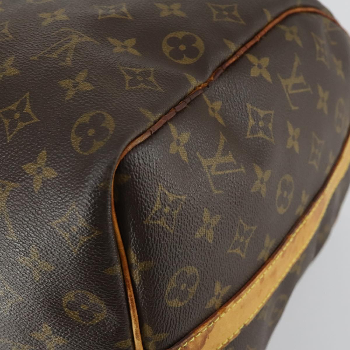 LOUIS VUITTON Monogram Keepall Bandouliere 50 Boston Bag M41416 LV Auth 157024
