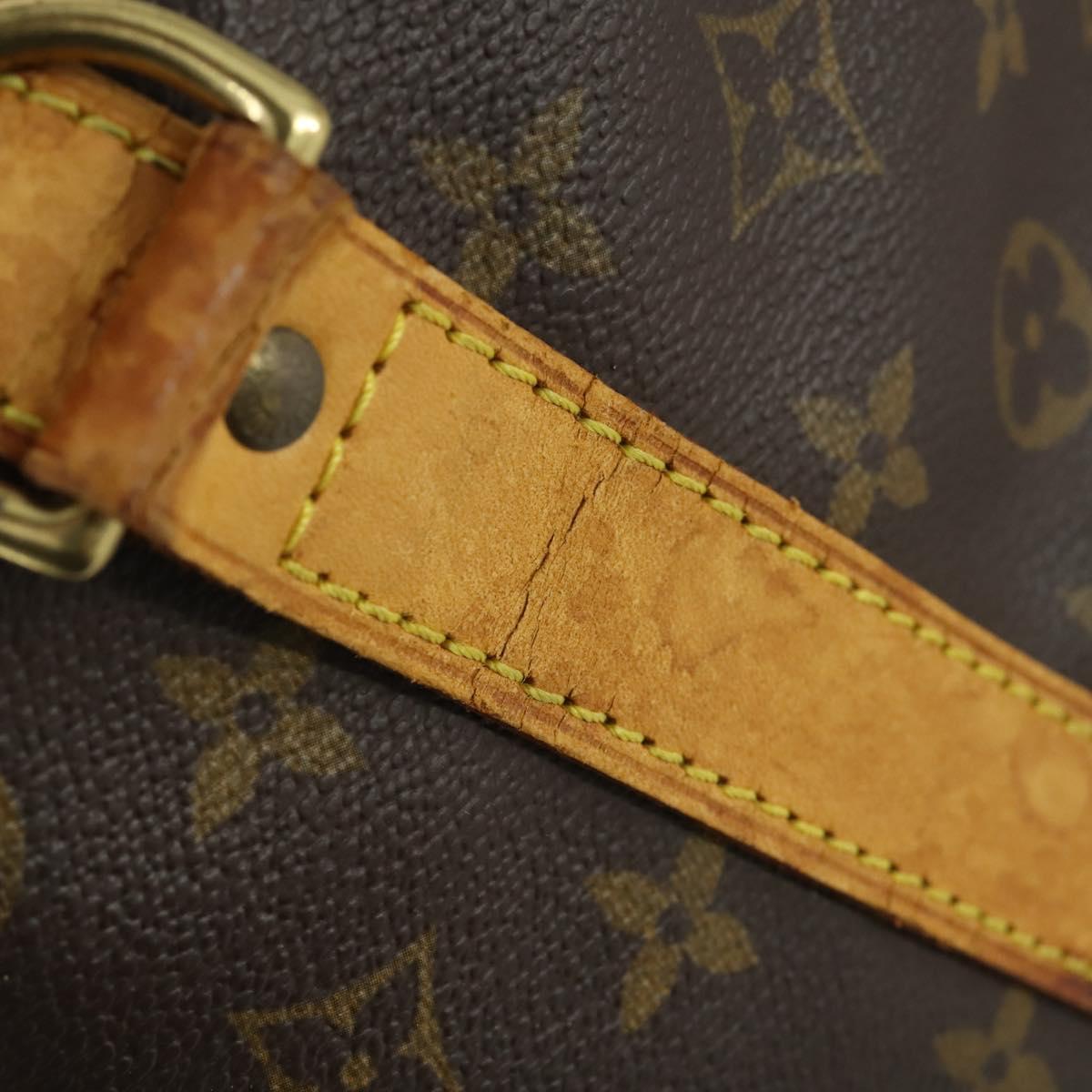LOUIS VUITTON Monogram Keepall Bandouliere 50 Boston Bag M41416 LV Auth 157024
