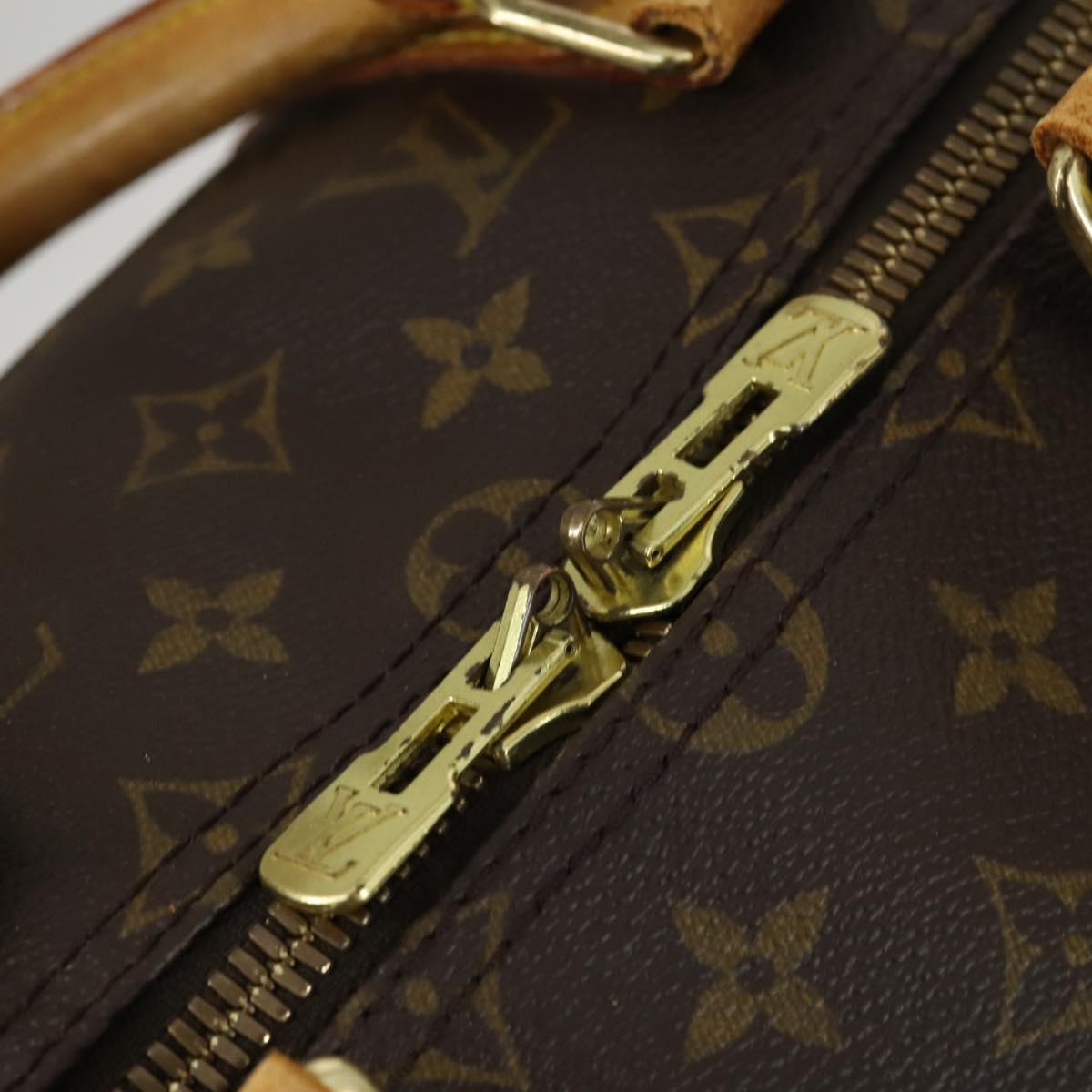 LOUIS VUITTON Monogram Keepall Bandouliere 50 Boston Bag M41416 LV Auth 157024