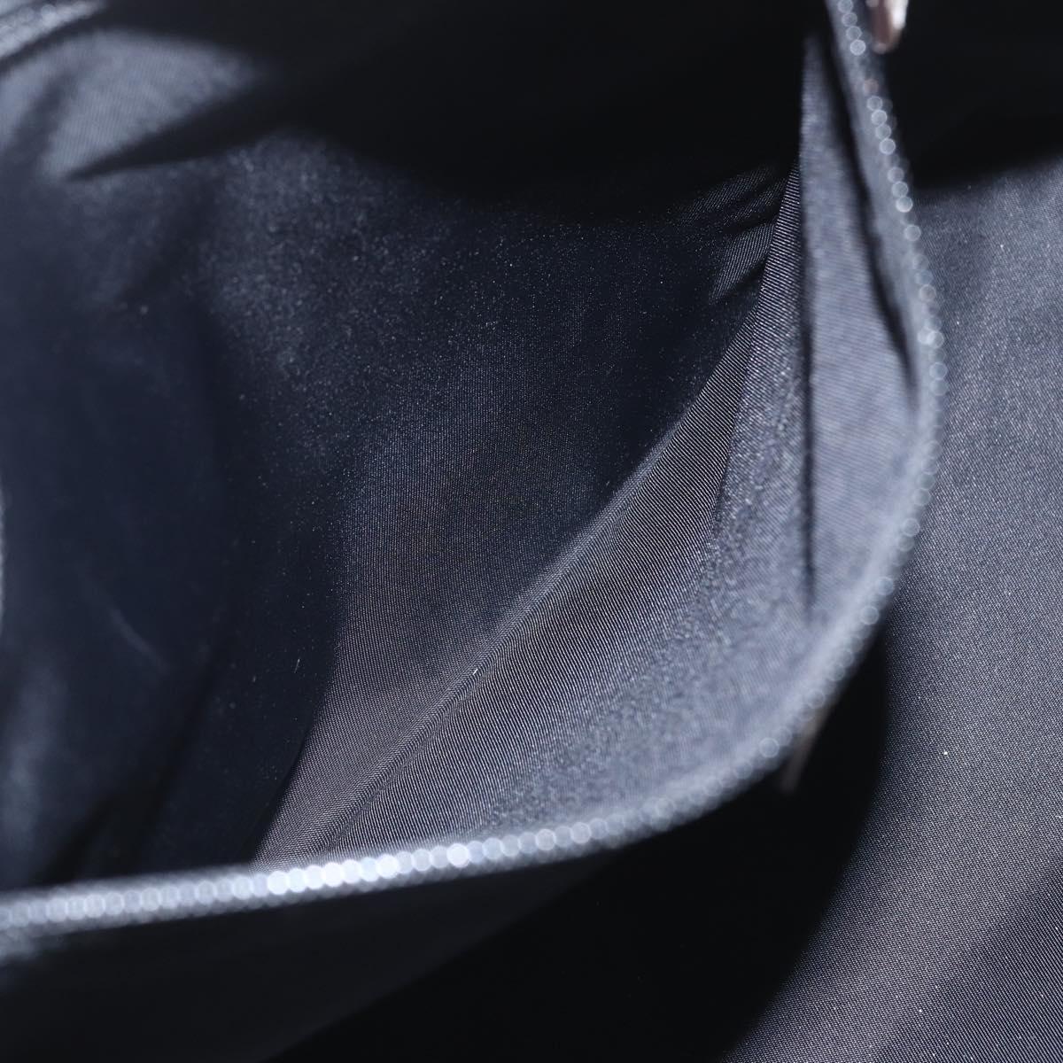 GUCCI GG Implementation Tote Bag PVC Silver 211137 Auth 157030