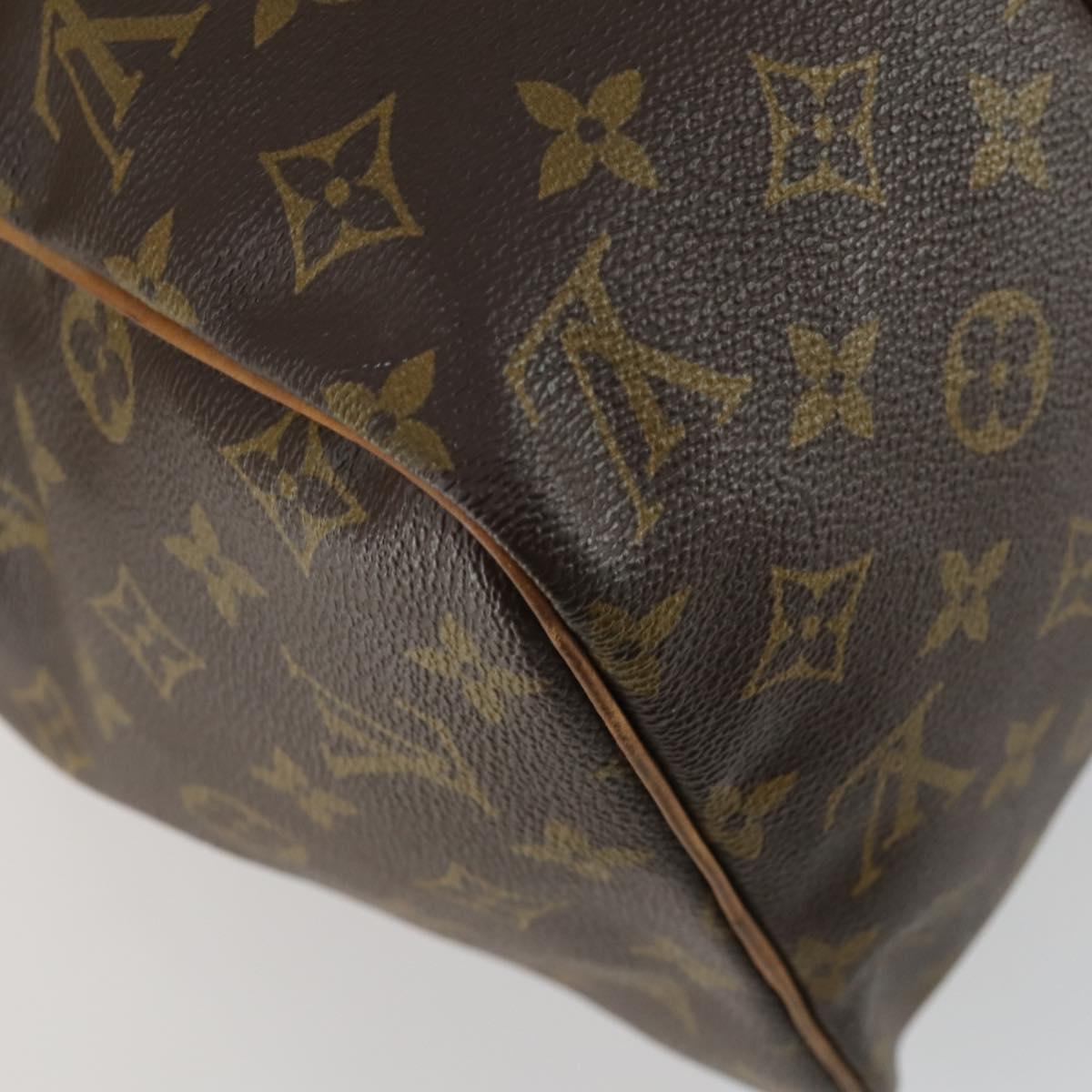 LOUIS VUITTON Monogram Sac Souple 35 Boston Bag M41626 LV Auth 157033