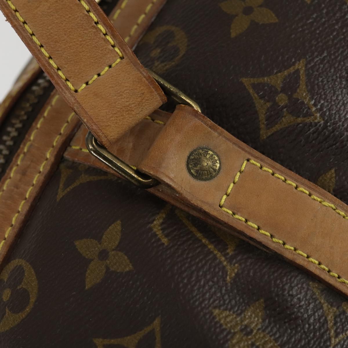 LOUIS VUITTON Monogram Sac Souple 35 Boston Bag M41626 LV Auth 157033
