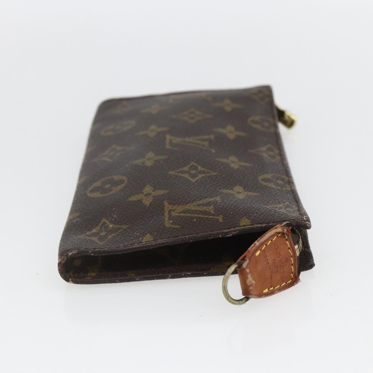 LOUIS VUITTON Monogram Bucket GM Accessory Pouch LV Auth 157035