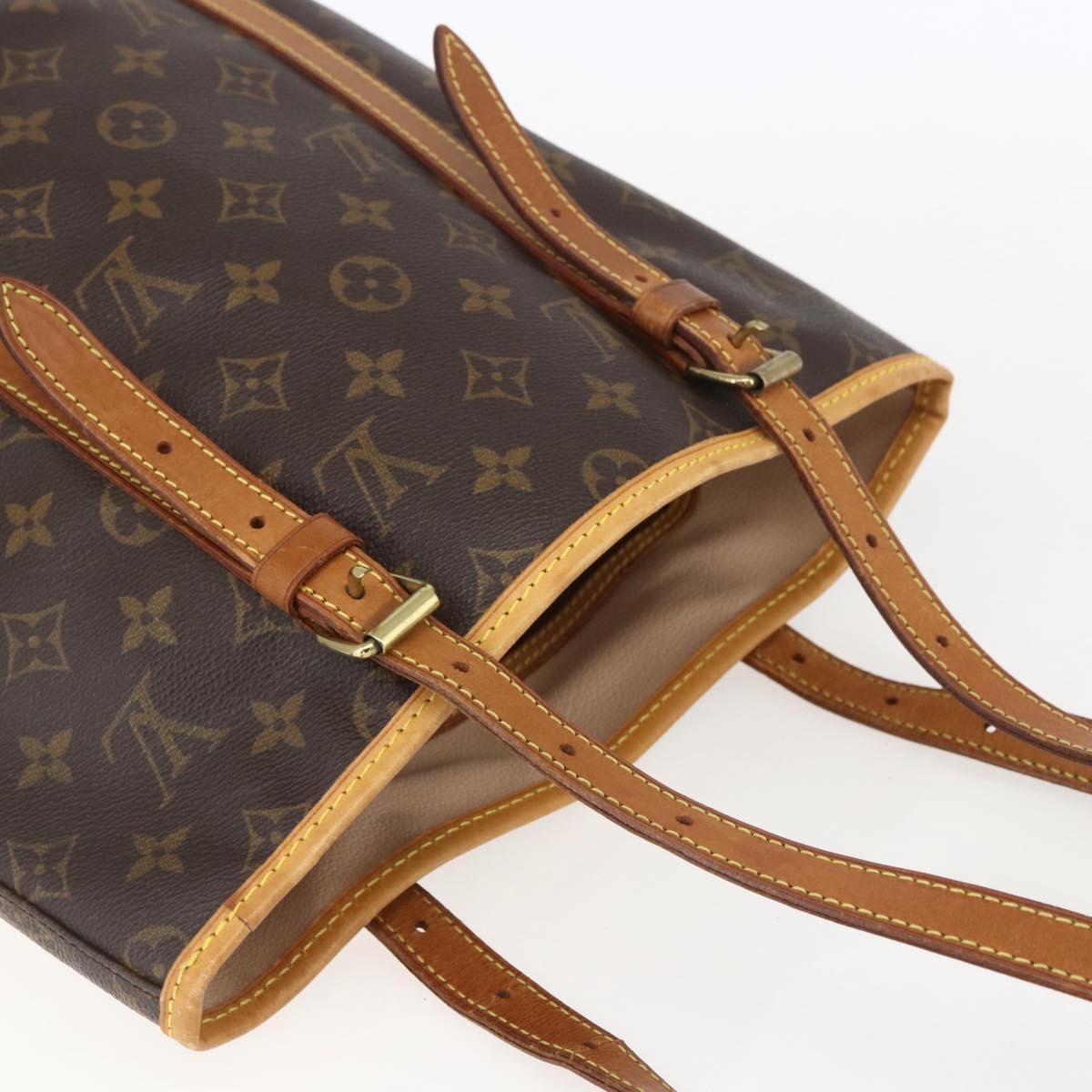 LOUIS VUITTON Monogram Bucket GM Shoulder Bag M42236 LV Auth 157036