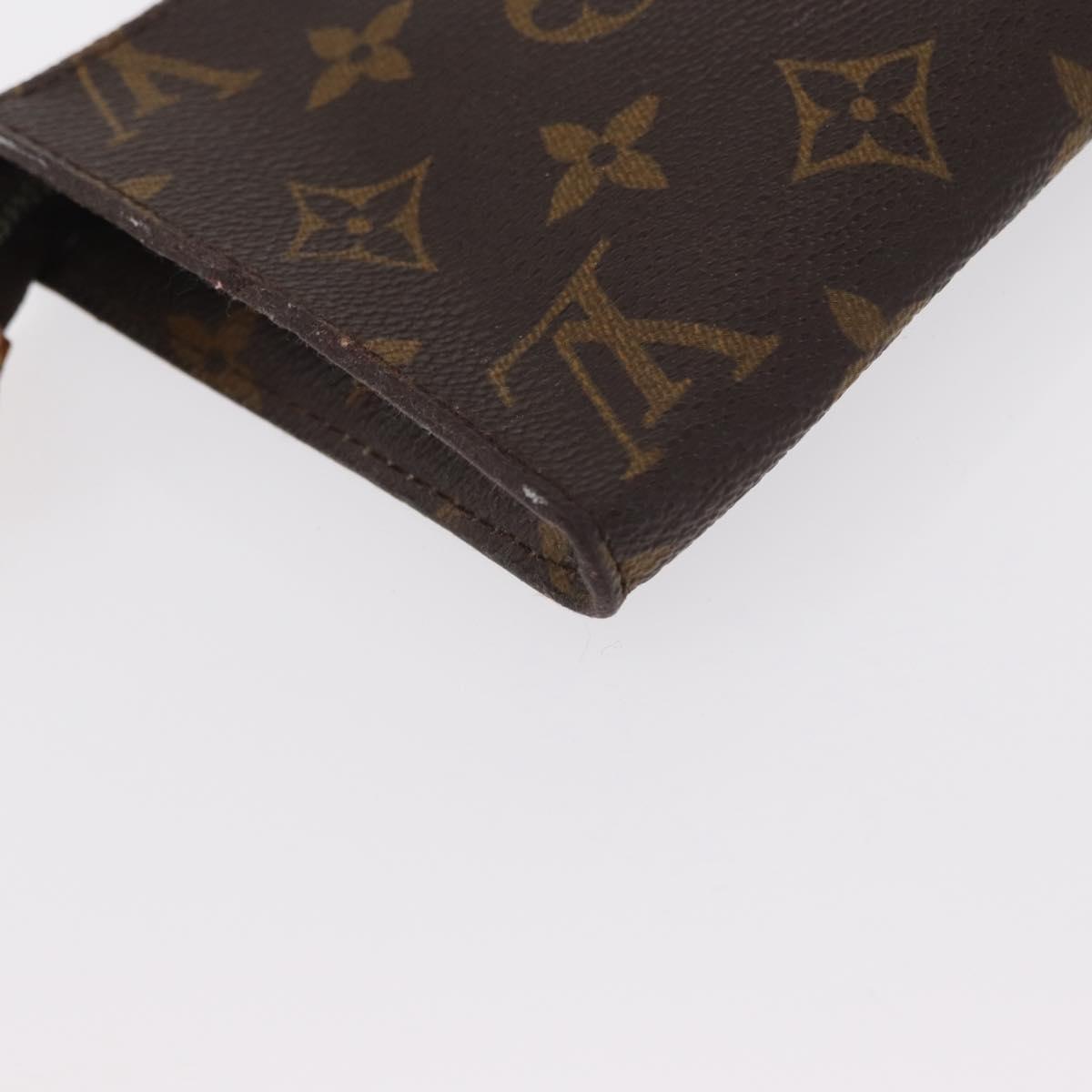 LOUIS VUITTON Monogram Bucket GM Accessory Pouch LV Auth 157037