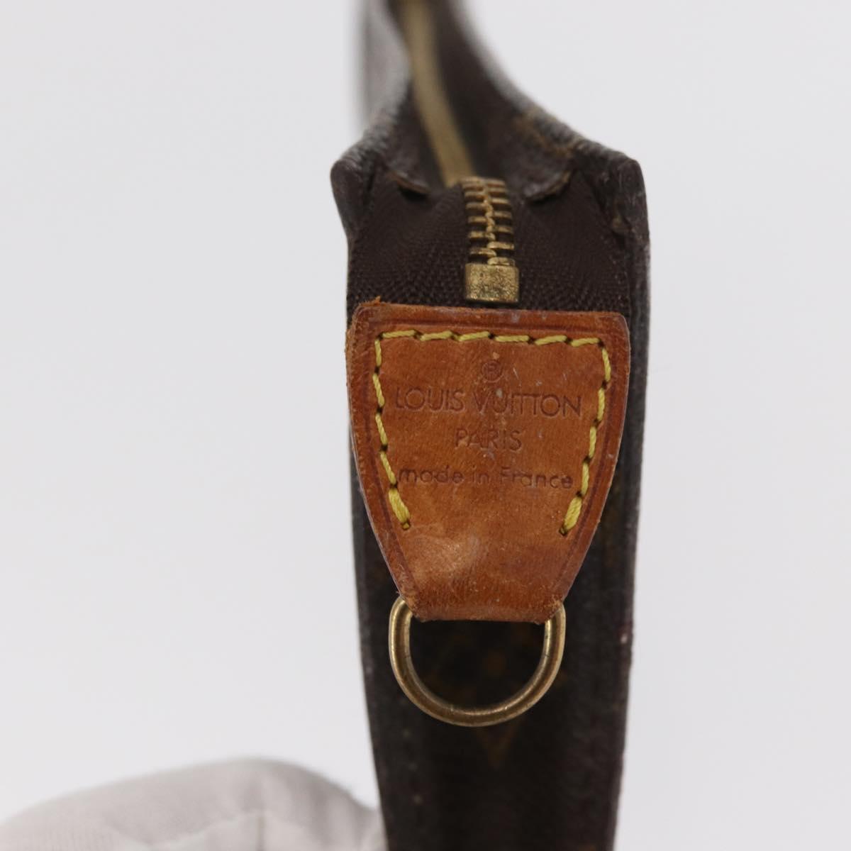 LOUIS VUITTON Monogram Bucket GM Accessory Pouch LV Auth 157037