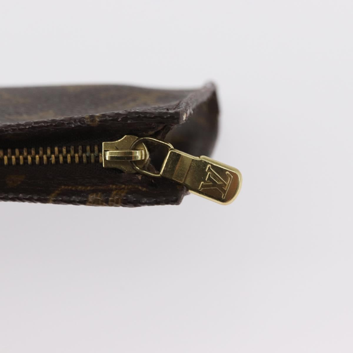 LOUIS VUITTON Monogram Bucket GM Accessory Pouch LV Auth 157037