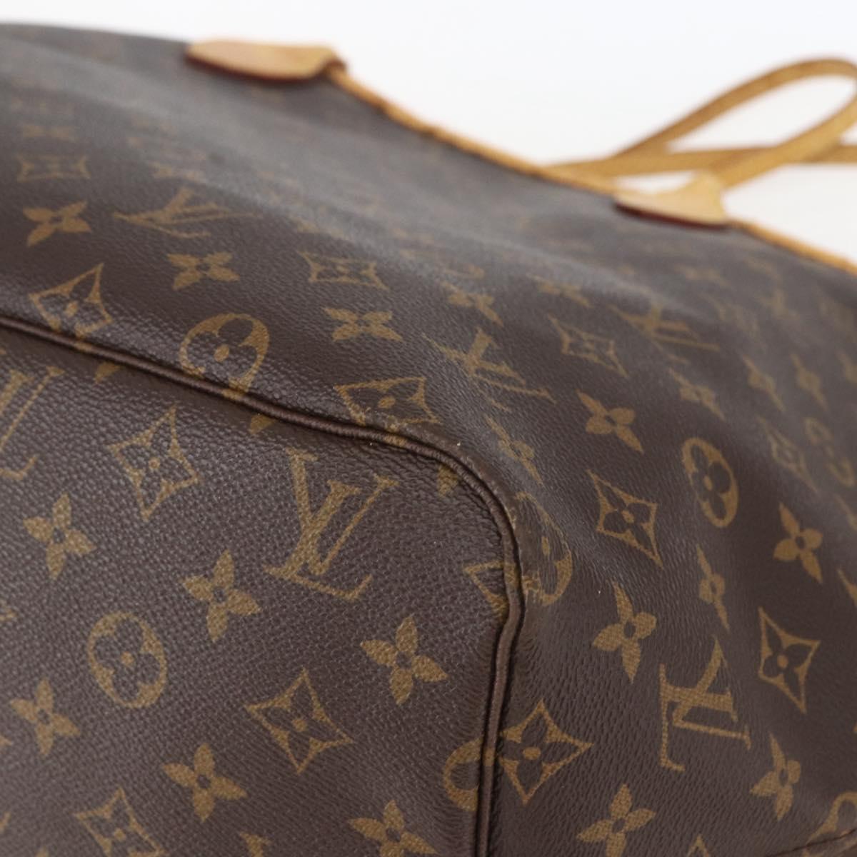 LOUIS VUITTON Monogram Neverfull GM Tote Bag M40157 LV Auth 157038