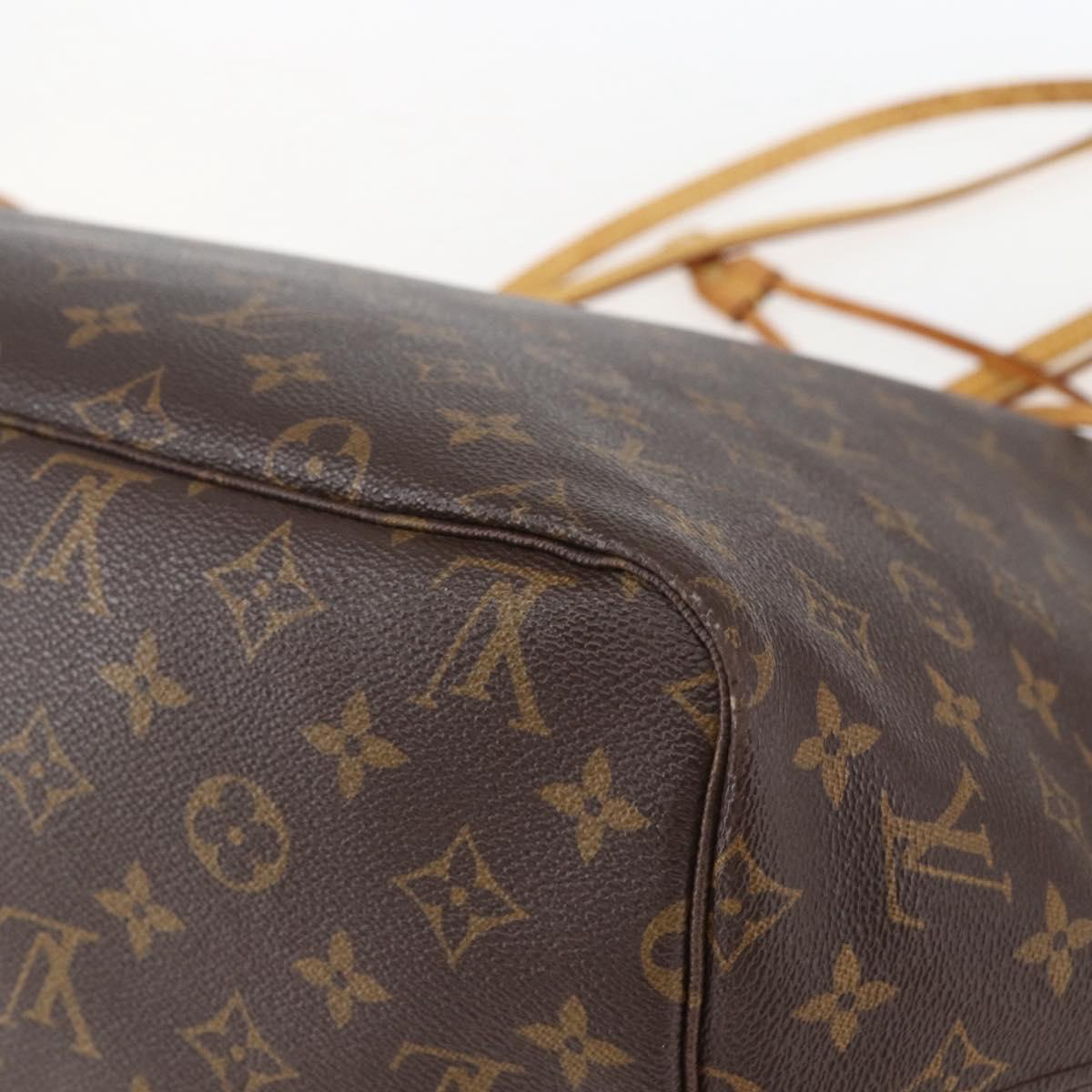 LOUIS VUITTON Monogram Neverfull GM Tote Bag M40157 LV Auth 157038