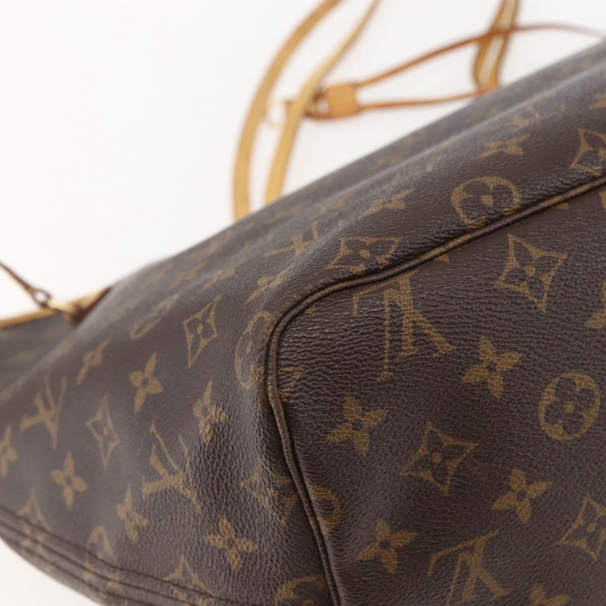 LOUIS VUITTON Monogram Neverfull GM Tote Bag M40157 LV Auth 157038