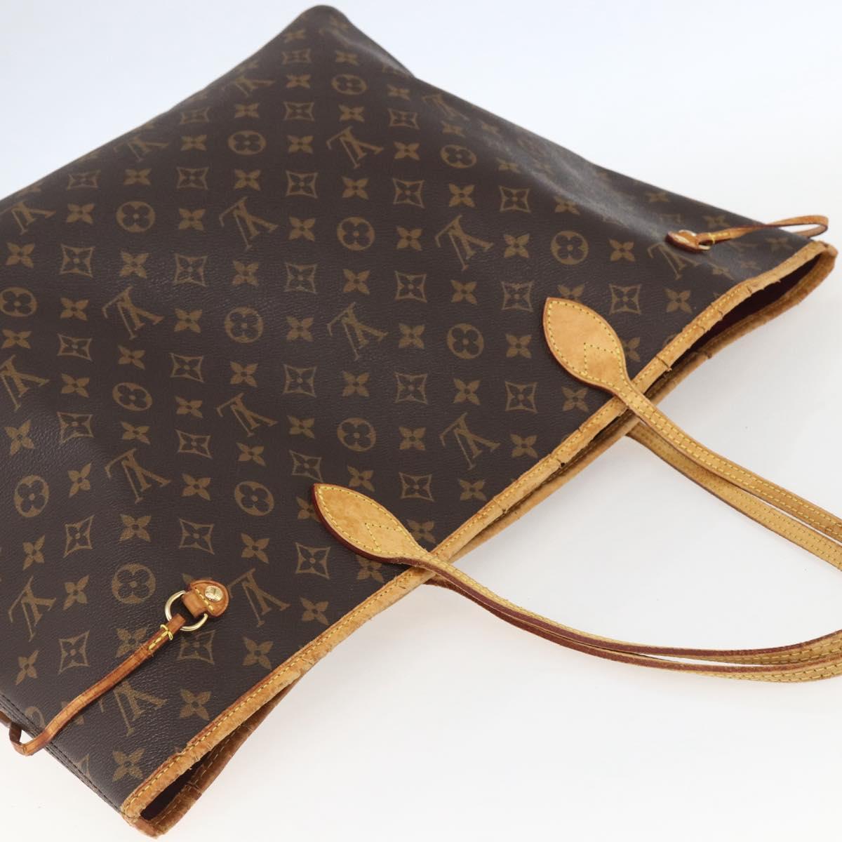 LOUIS VUITTON Monogram Neverfull GM Tote Bag M40157 LV Auth 157038