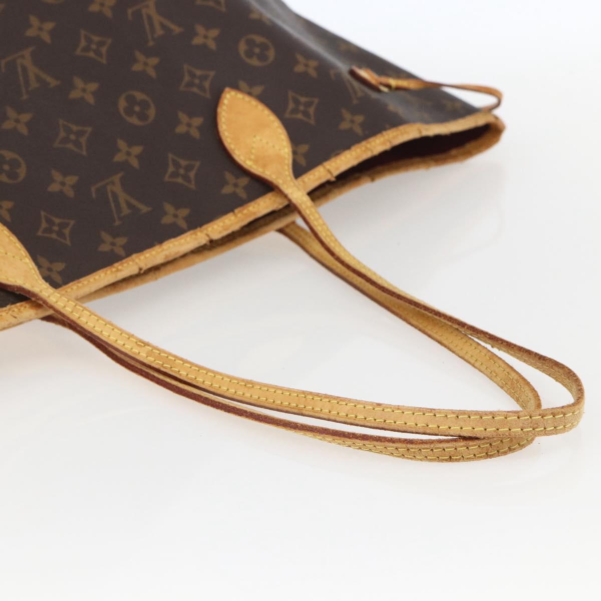 LOUIS VUITTON Monogram Neverfull GM Tote Bag M40157 LV Auth 157038