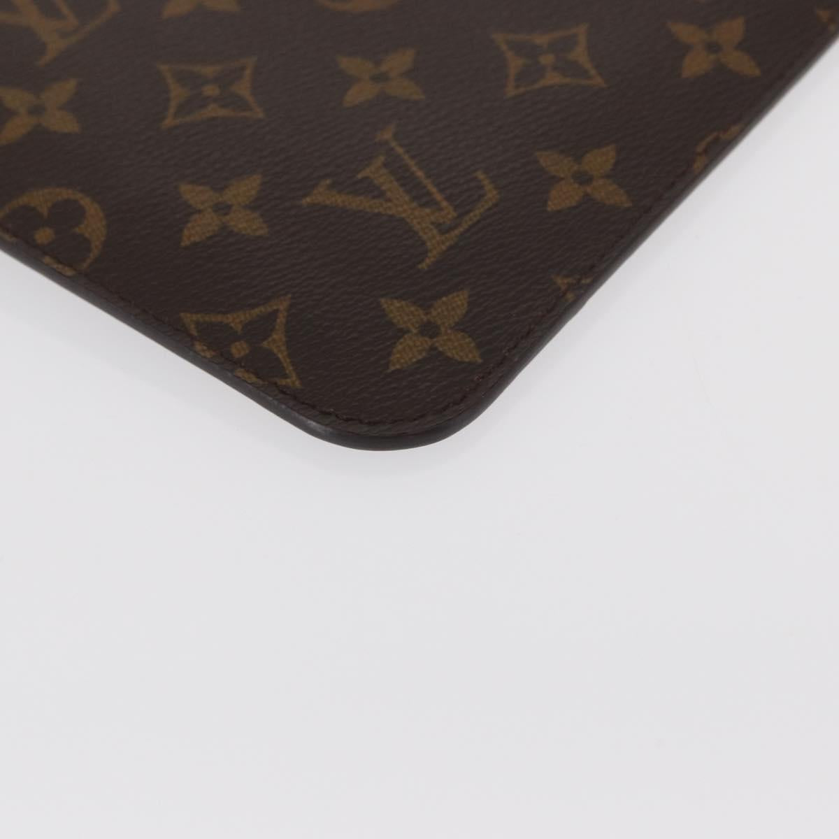 LOUIS VUITTON Monogram Neverfull GM Pouch Pouch LV Auth 157039