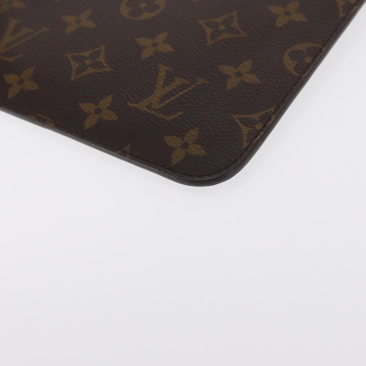 LOUIS VUITTON Monogram Neverfull GM Pouch Pouch LV Auth 157039