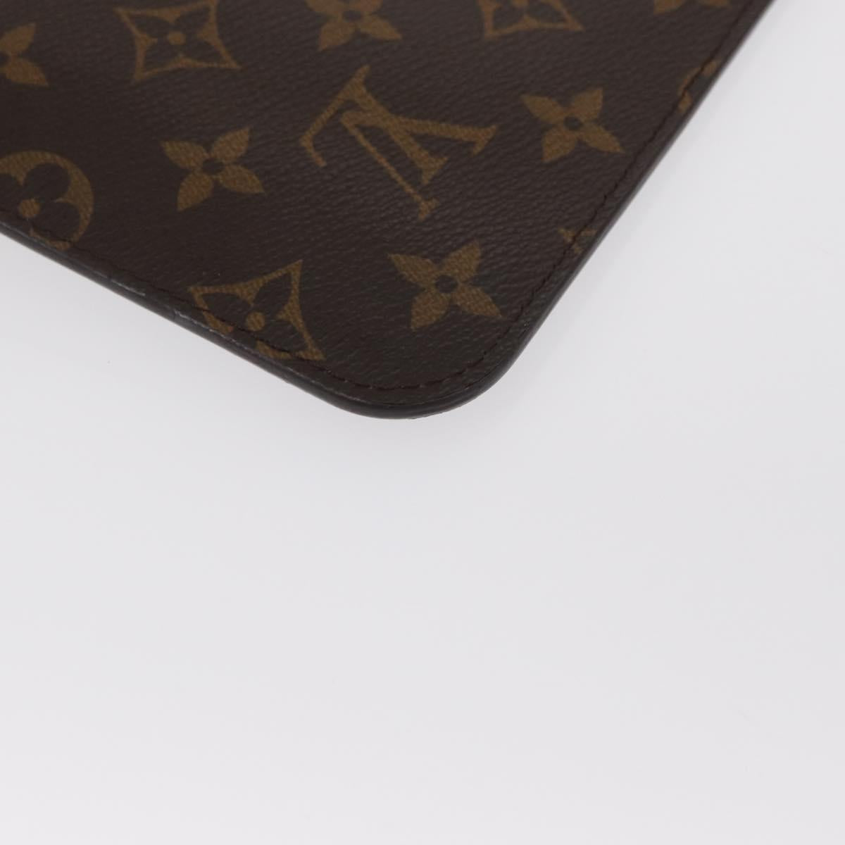 LOUIS VUITTON Monogram Neverfull GM Pouch Pouch LV Auth 157039