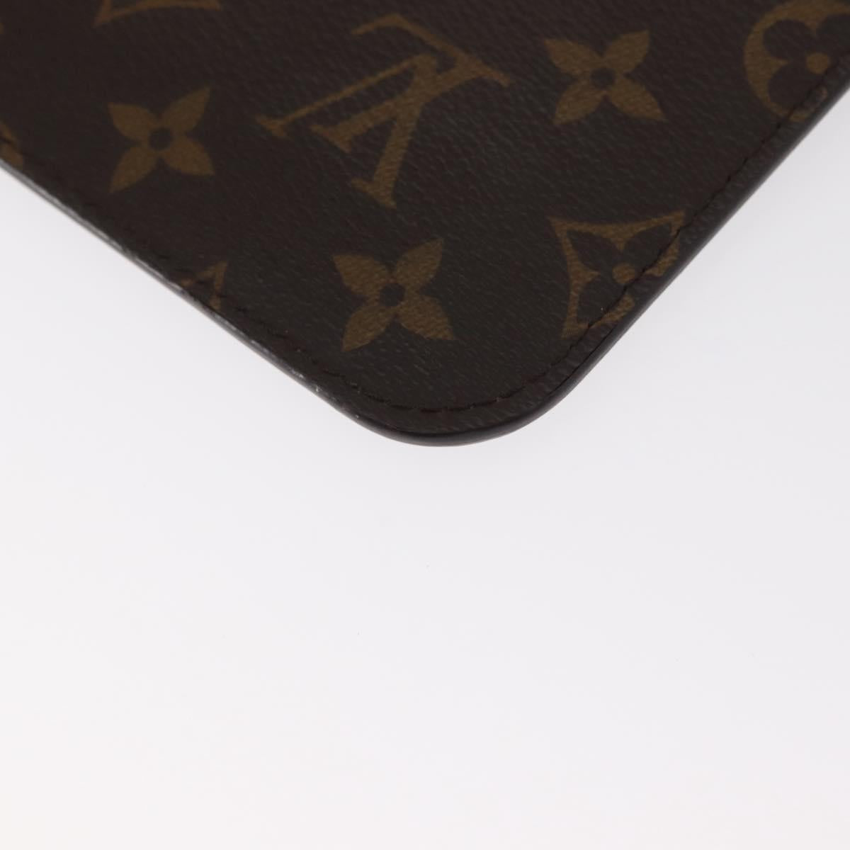 LOUIS VUITTON Monogram Neverfull GM Pouch Pouch LV Auth 157039