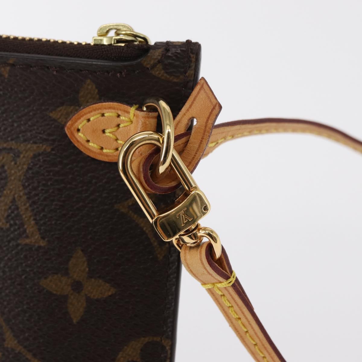 LOUIS VUITTON Monogram Neverfull GM Pouch Pouch LV Auth 157039