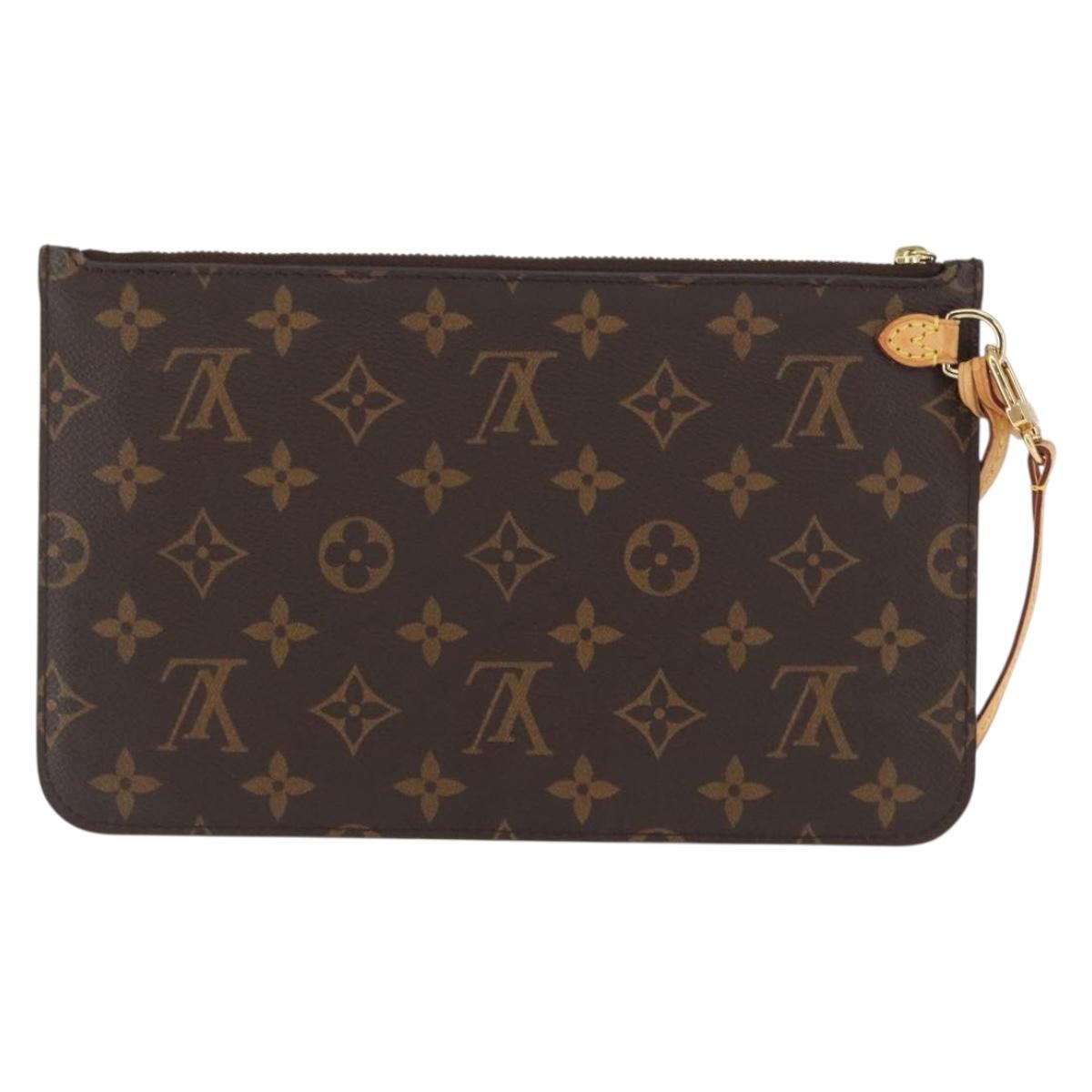 LOUIS VUITTON Monogram Neverfull GM Pouch Pouch LV Auth 157039