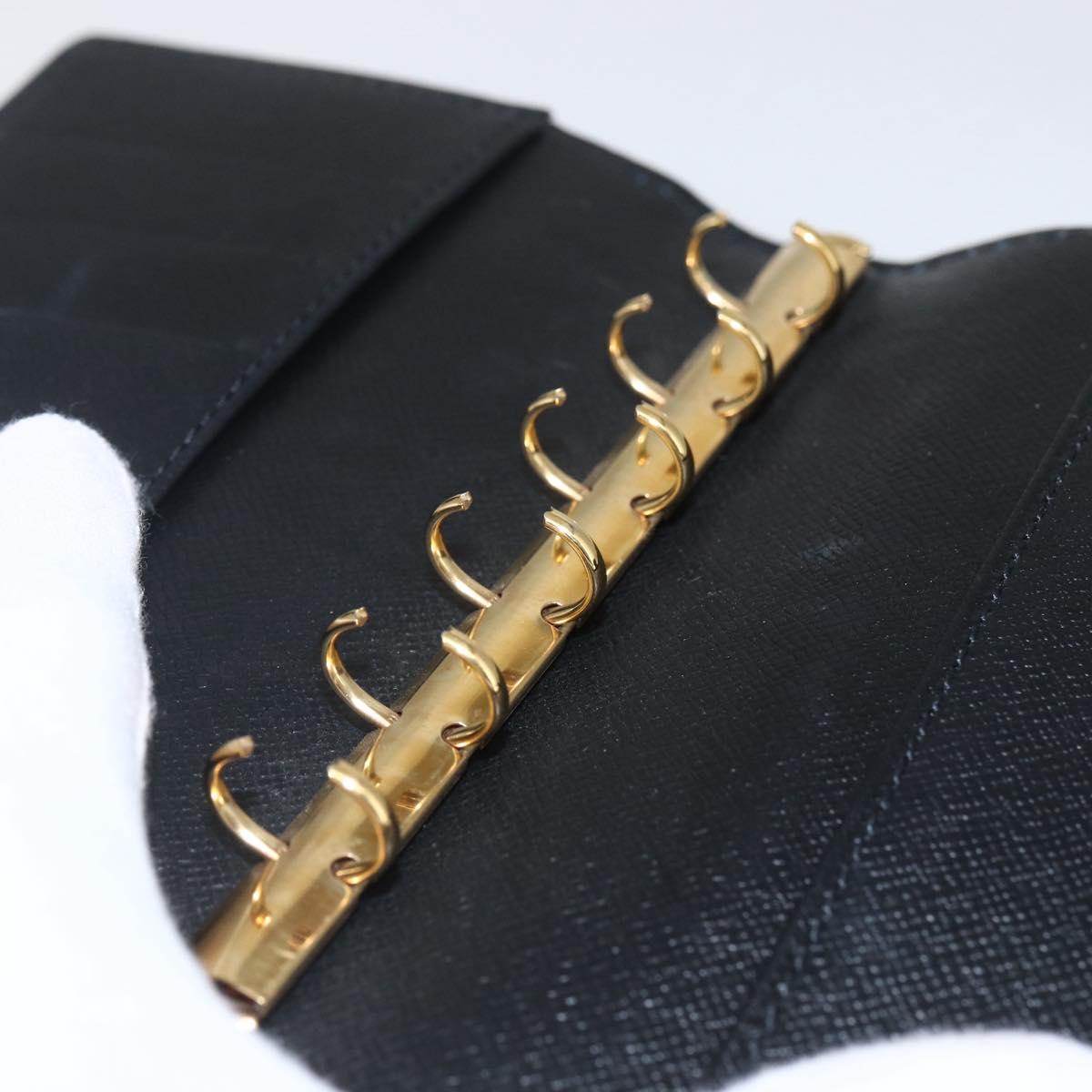 LOUIS VUITTON Epi Agenda PM Day Planner Cover Blue R20055 LV Auth 157040