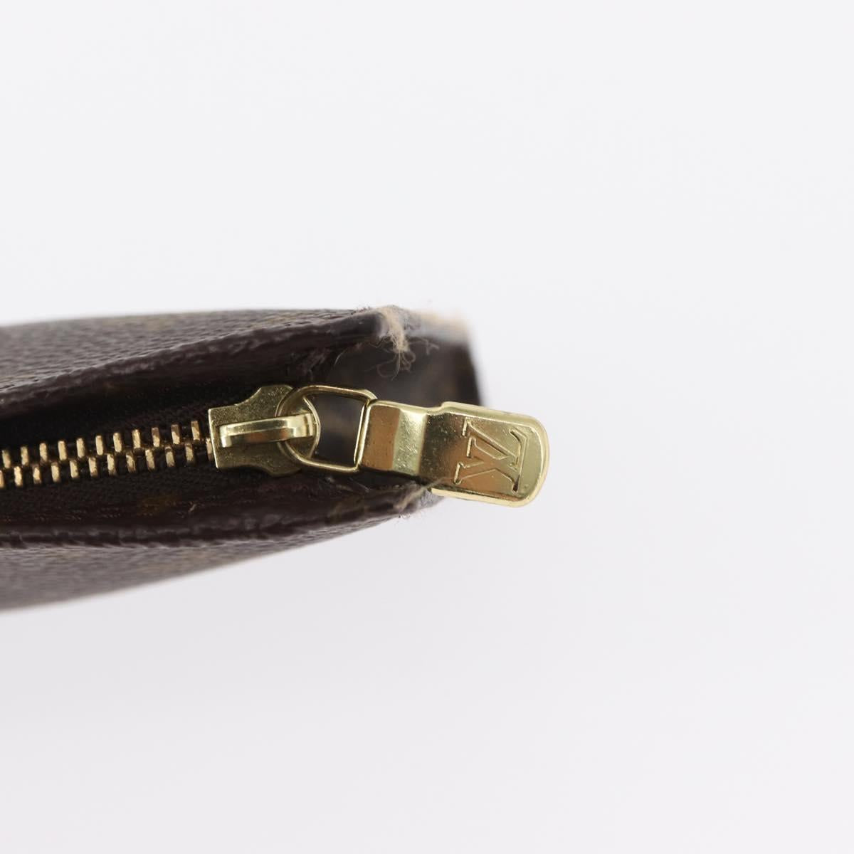 LOUIS VUITTON Monogram Bucket PM Accessory Pouch LV Auth 157041