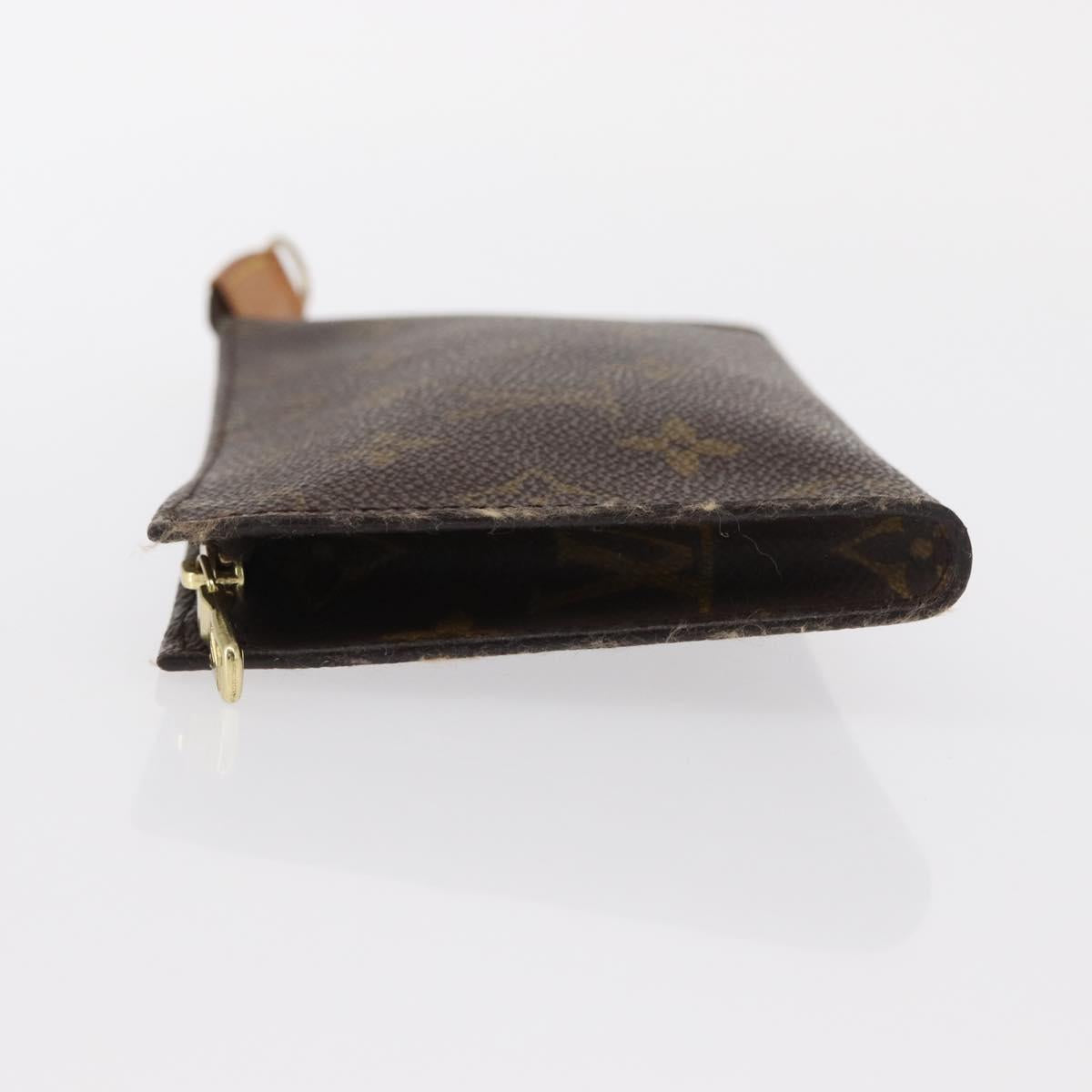 LOUIS VUITTON Monogram Bucket PM Accessory Pouch LV Auth 157041