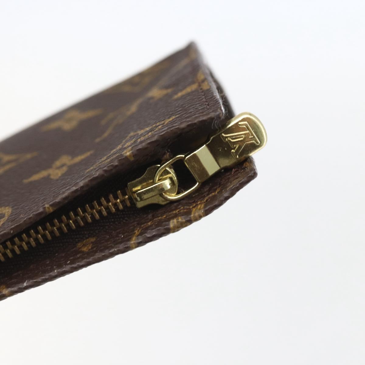 LOUIS VUITTON Monogram Bucket GM Accessory Pouch LV Auth 157042