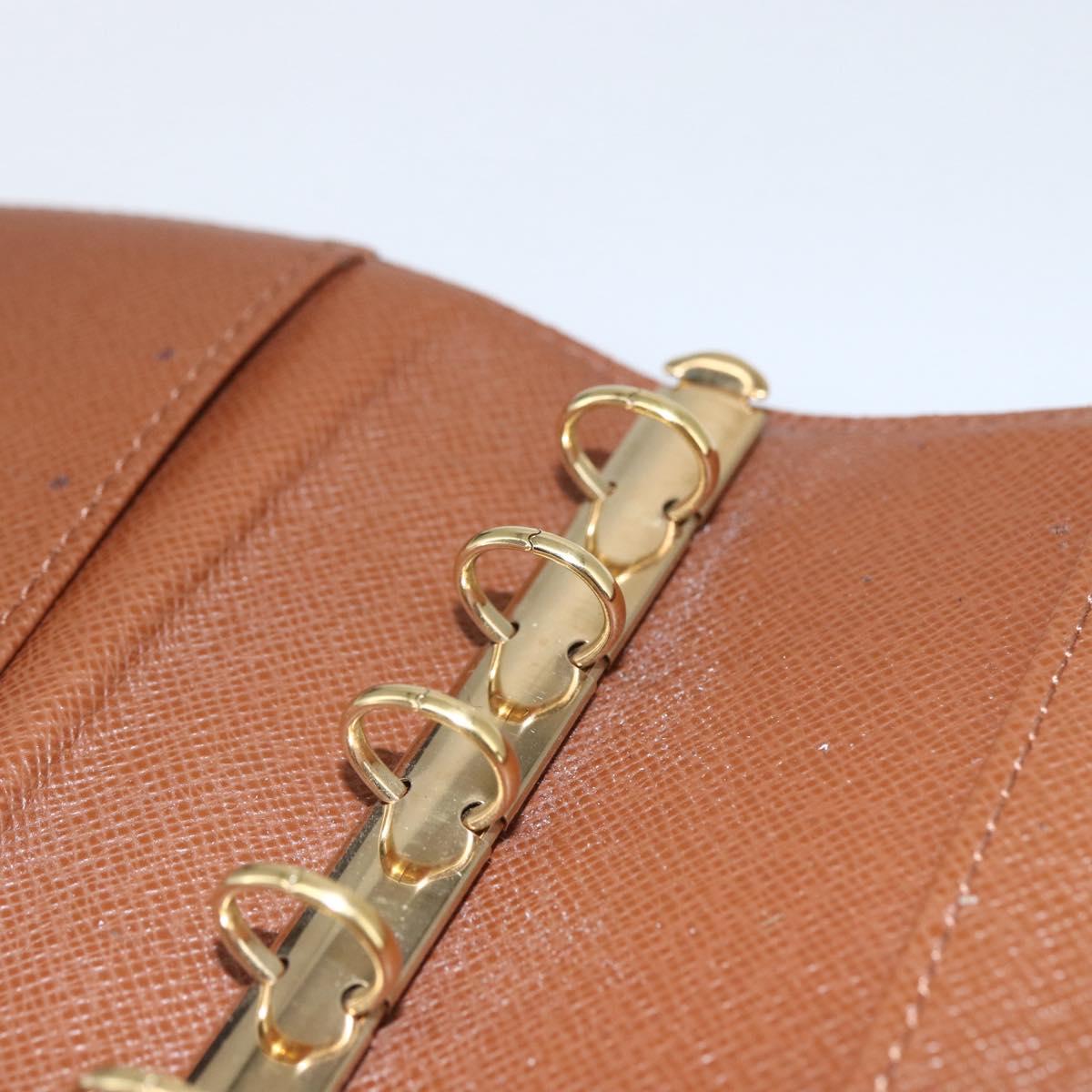 LOUIS VUITTON Monogram Agenda PM Day Planner Cover R20005 LV Auth 157044