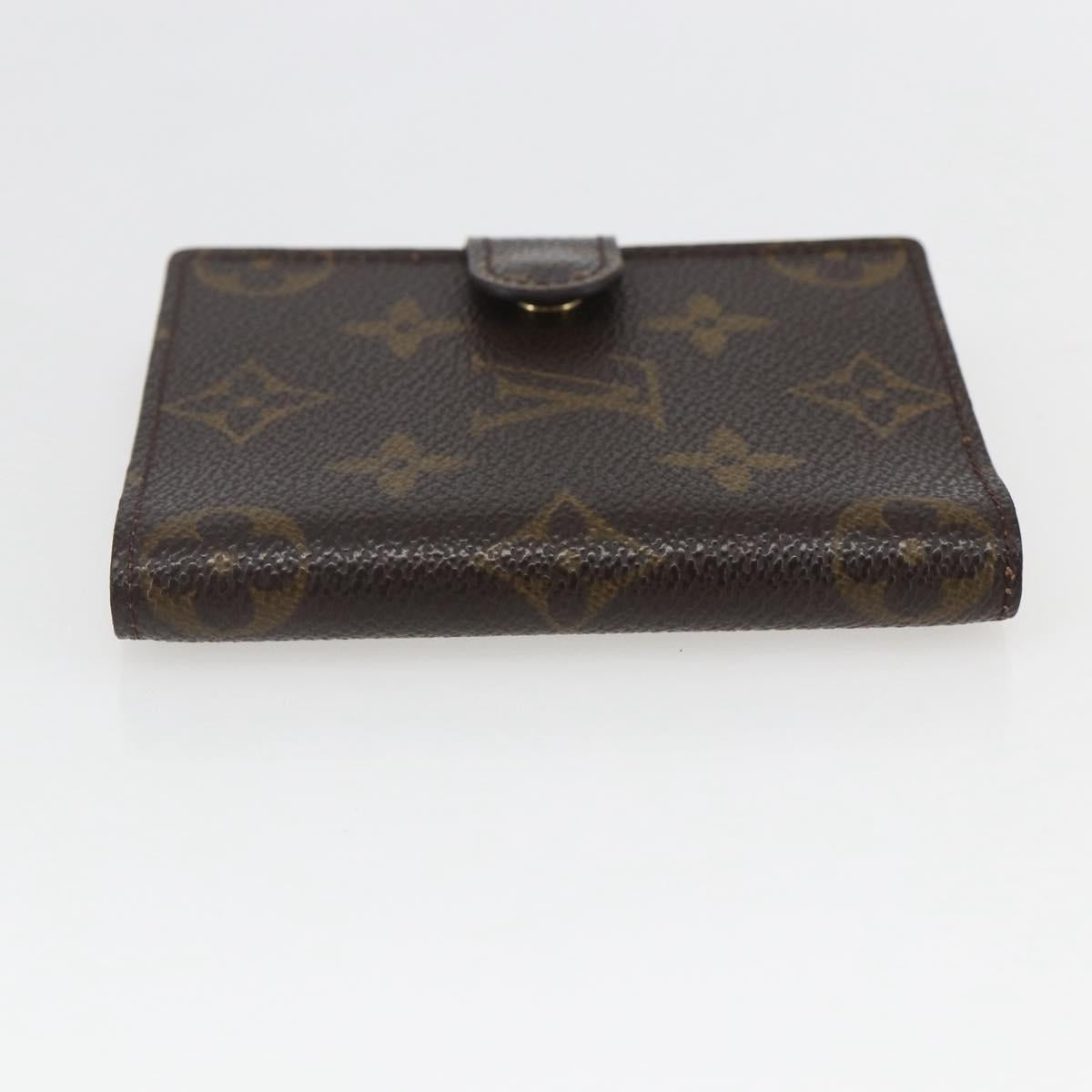 LOUIS VUITTON Monogram Agenda Mini Day Planner Cover R20007 LV Auth 157045