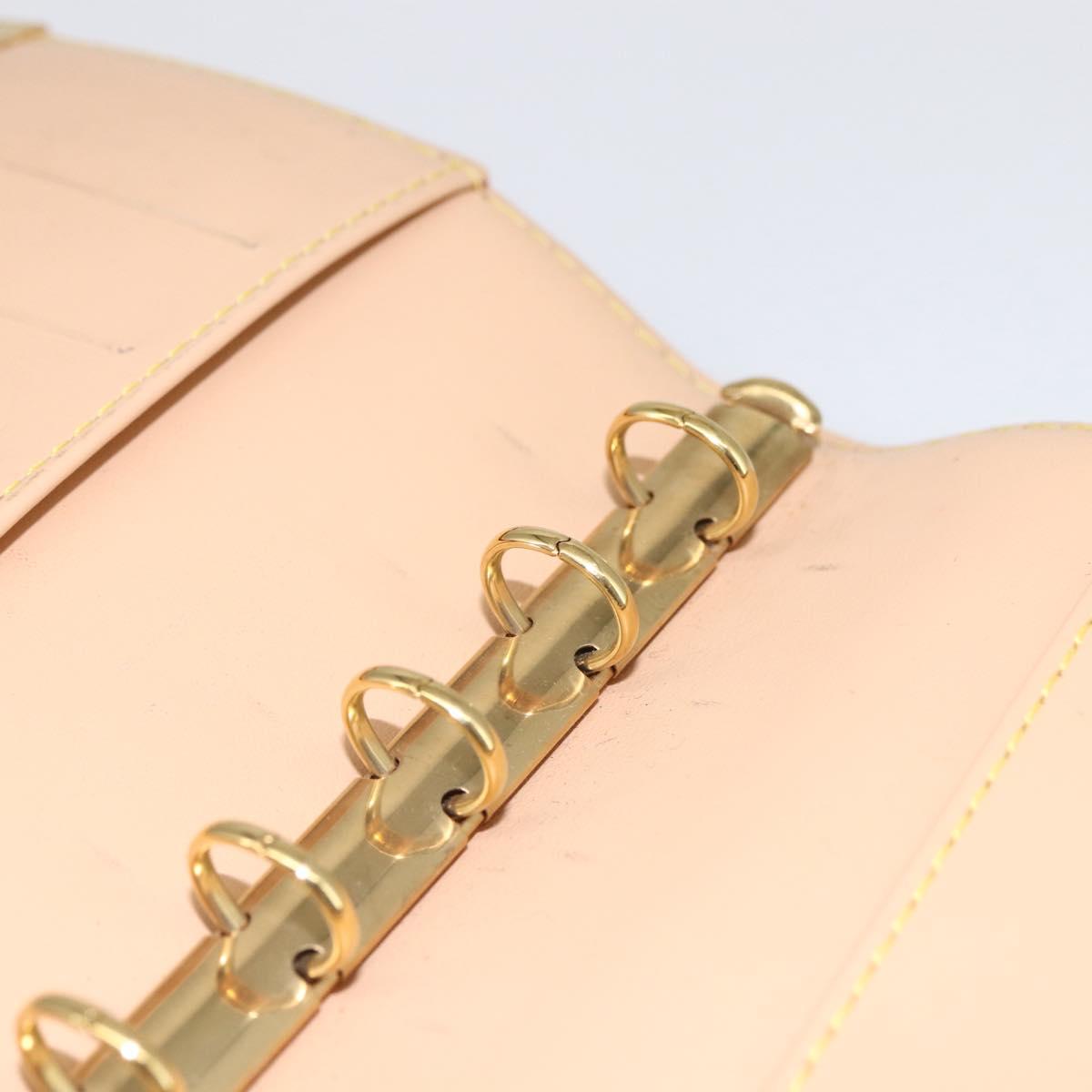 LOUIS VUITTON Multicolor Agenda PM Day Planner Cover White R21074 Auth 157047