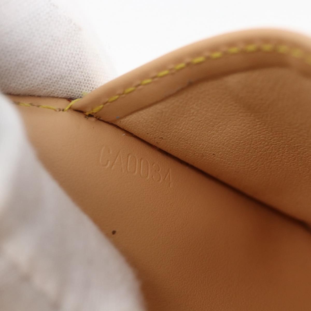 LOUIS VUITTON Multicolor Agenda PM Day Planner Cover White R21074 Auth 157047