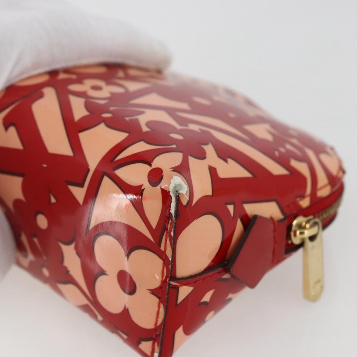 LOUIS VUITTON Sweet Monogram Pochette Cosmetic PM Pomme D'amour LV Auth 157048