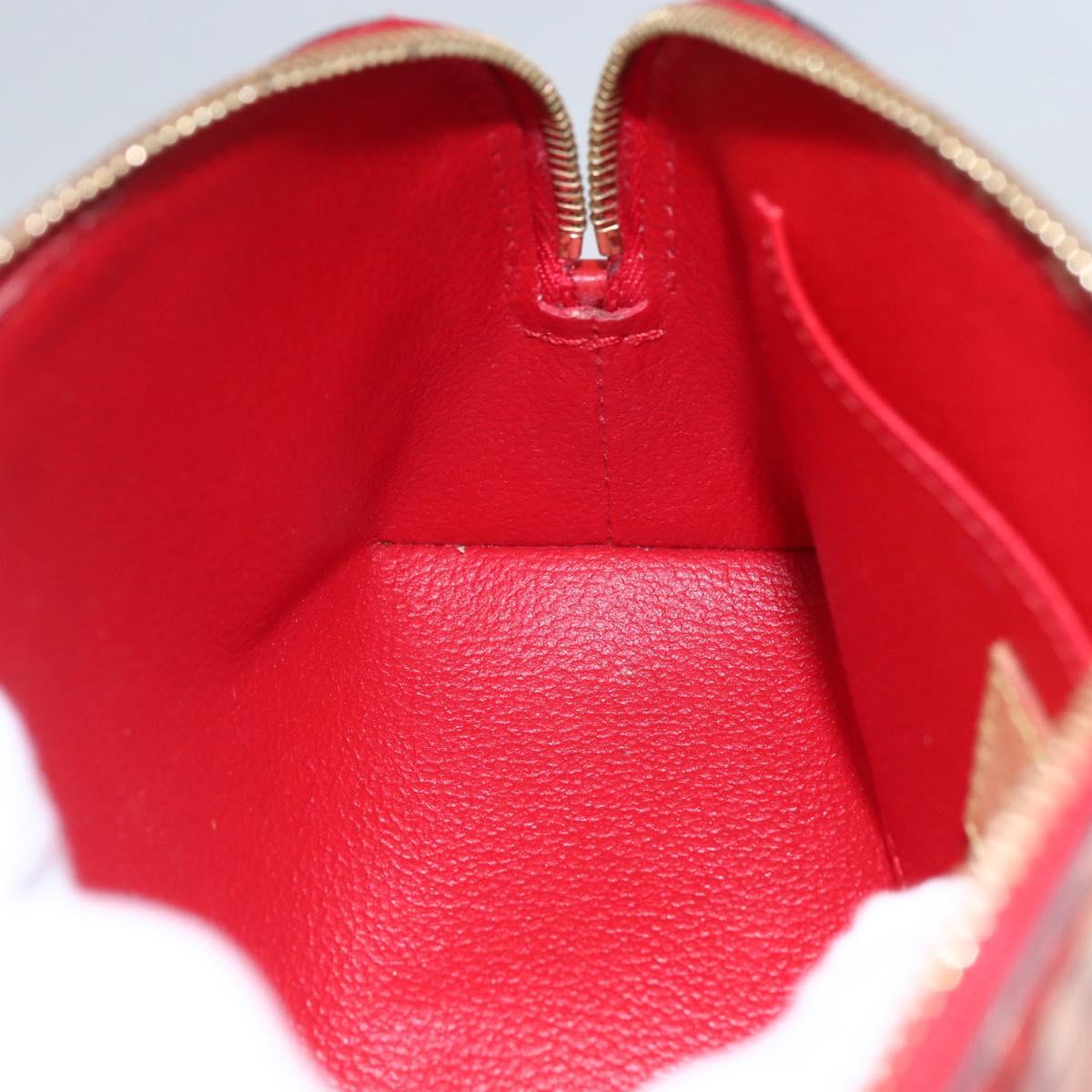 LOUIS VUITTON Sweet Monogram Pochette Cosmetic PM Pomme D'amour LV Auth 157048