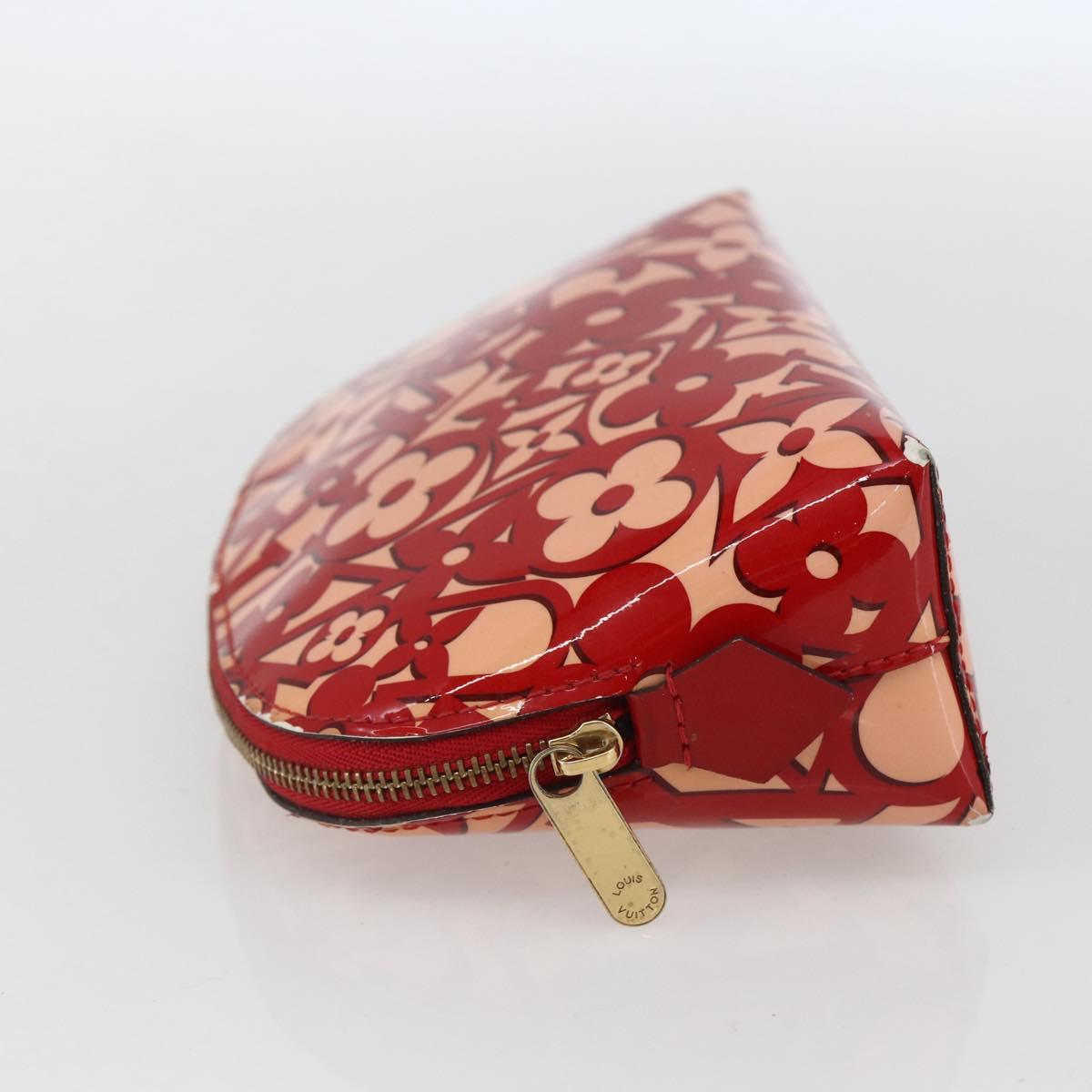 LOUIS VUITTON Sweet Monogram Pochette Cosmetic PM Pomme D'amour LV Auth 157048