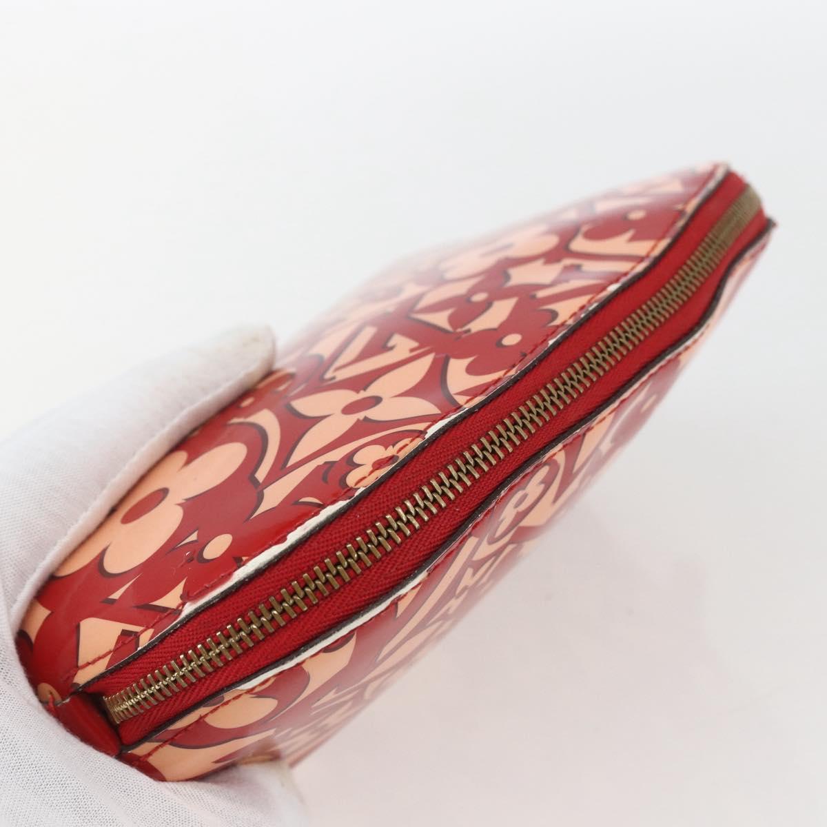 LOUIS VUITTON Sweet Monogram Pochette Cosmetic PM Pomme D'amour LV Auth 157048