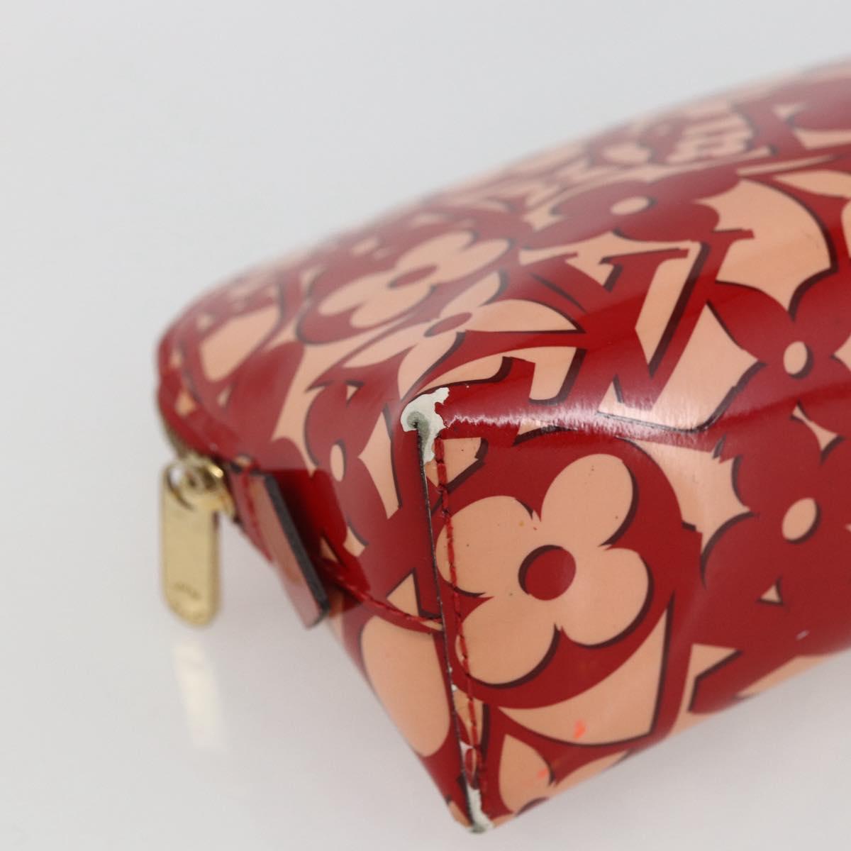 LOUIS VUITTON Sweet Monogram Pochette Cosmetic PM Pomme D'amour LV Auth 157048