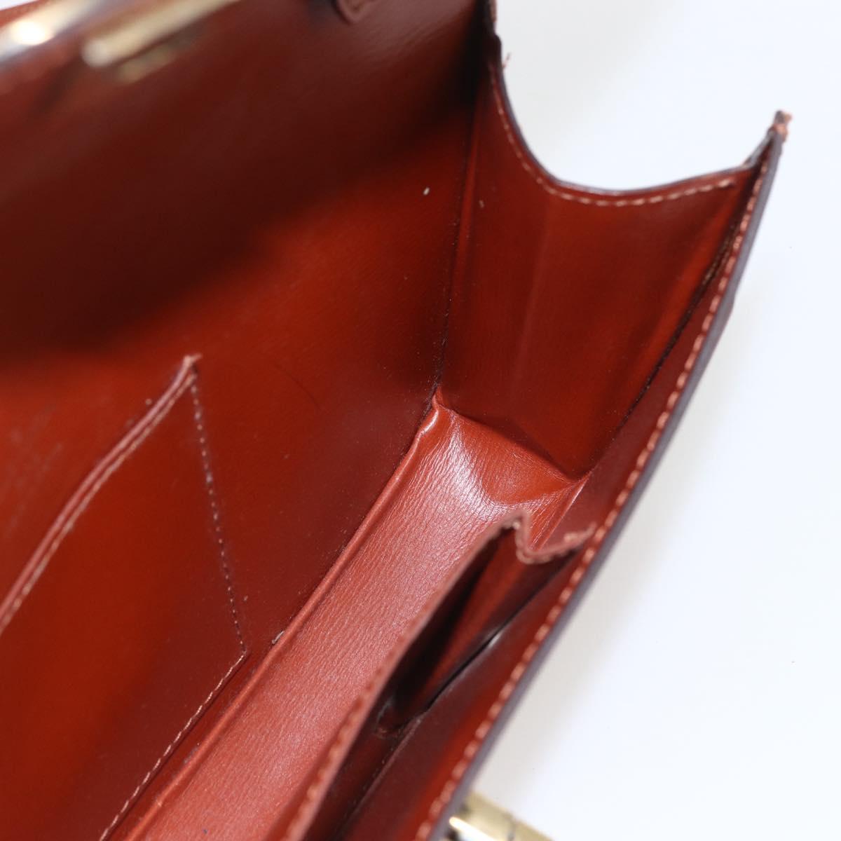 LOUIS VUITTON Epi Prebourg Shoulder Bag Brown M52563 LV Auth 157057