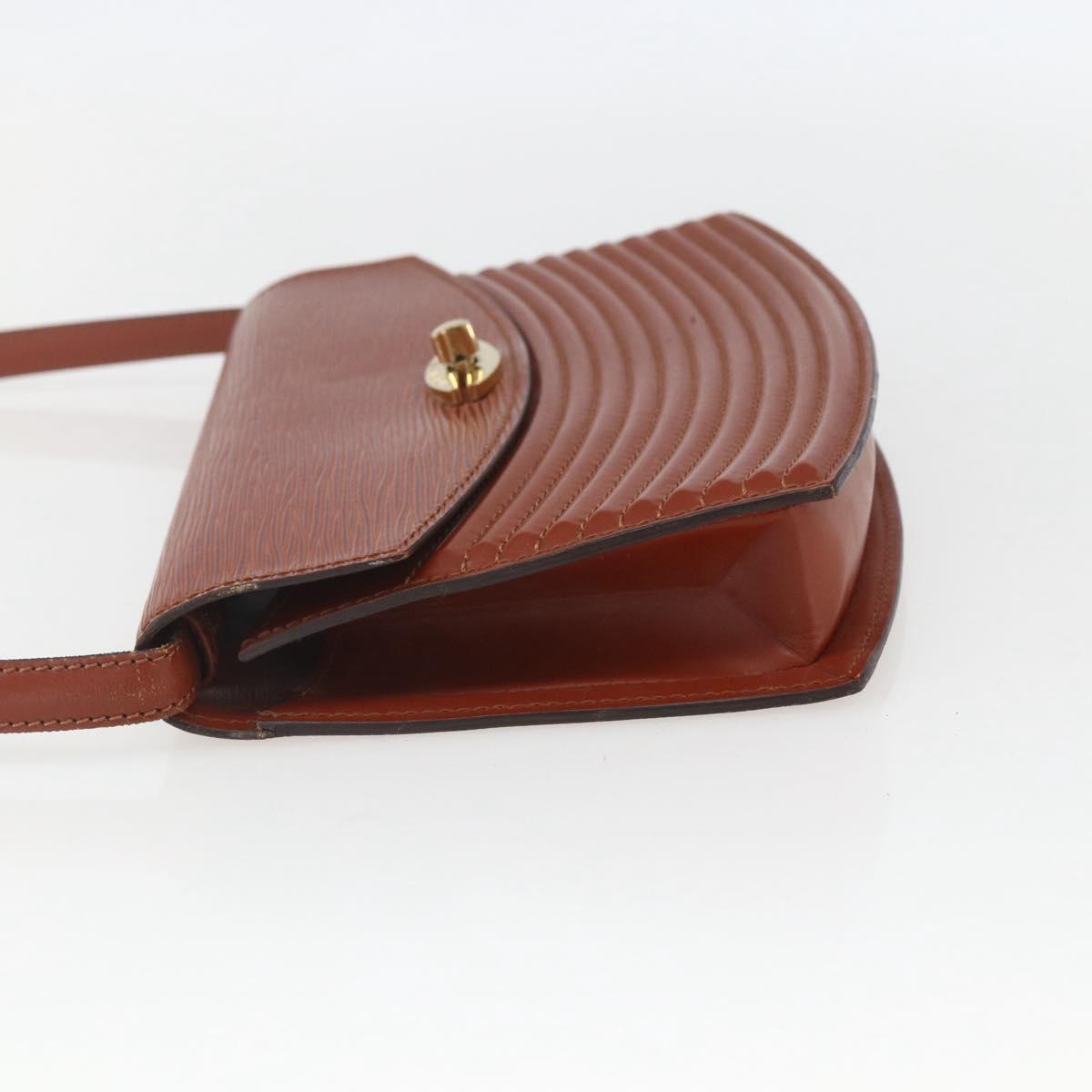 LOUIS VUITTON Epi Prebourg Shoulder Bag Brown M52563 LV Auth 157057