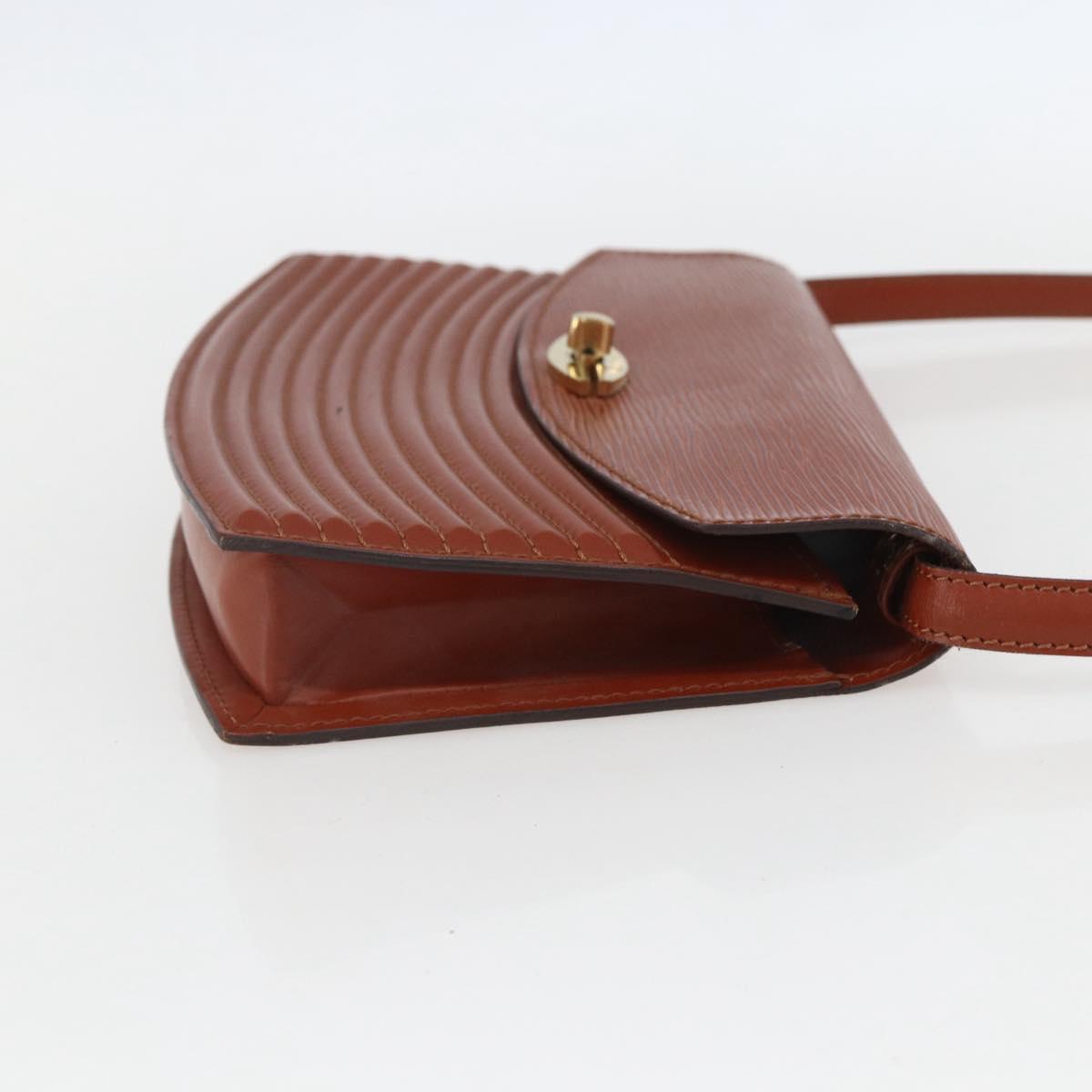 LOUIS VUITTON Epi Prebourg Shoulder Bag Brown M52563 LV Auth 157057