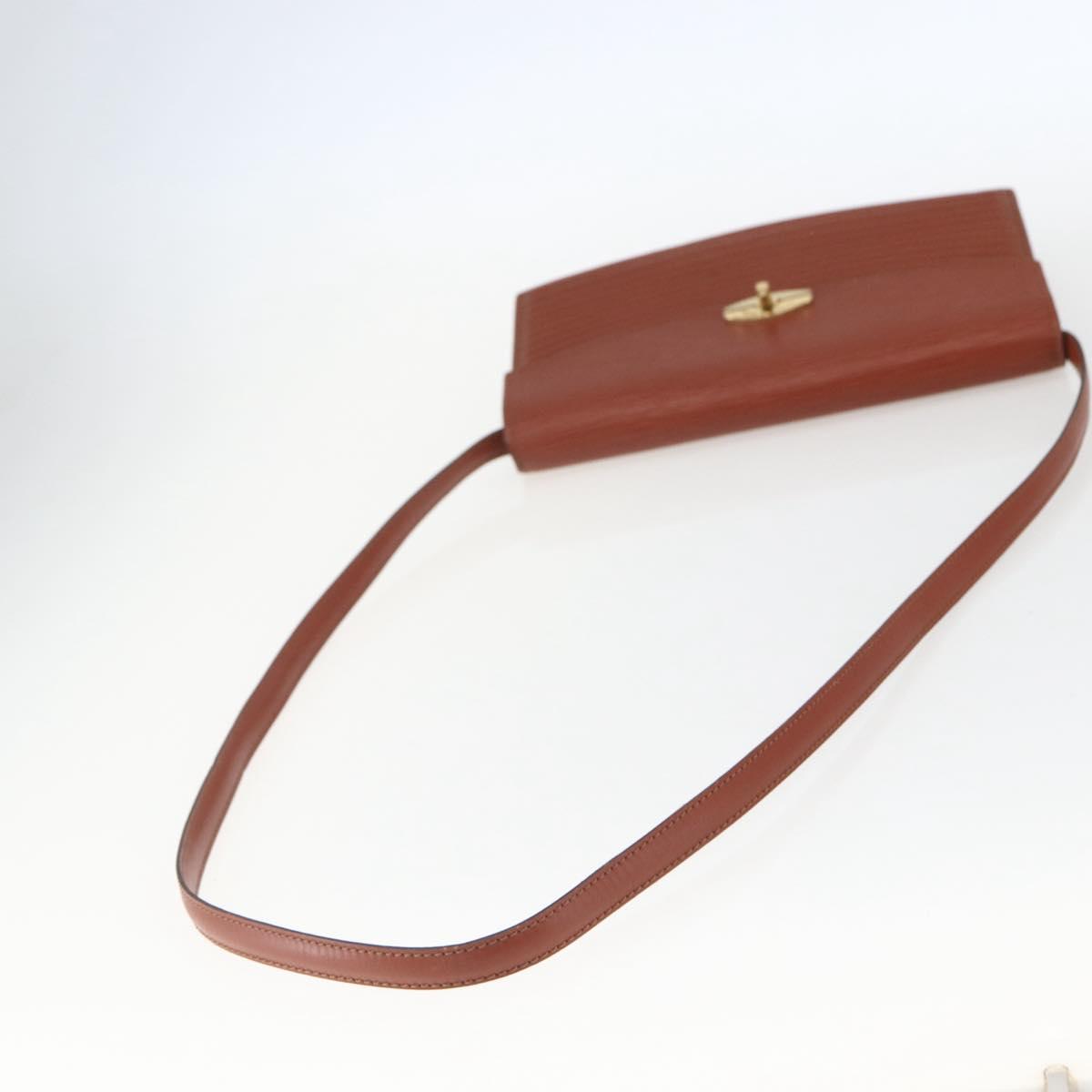 LOUIS VUITTON Epi Prebourg Shoulder Bag Brown M52563 LV Auth 157057