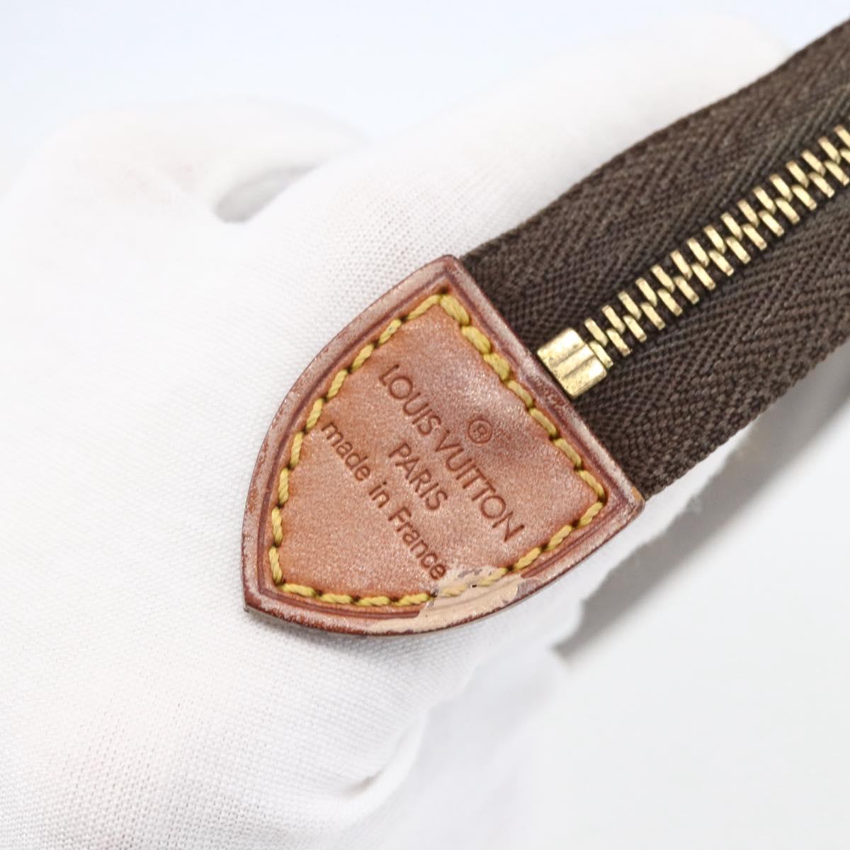 LOUIS VUITTON Monogram Poche Toilette 19 Pouch M47544 LV Auth 157064