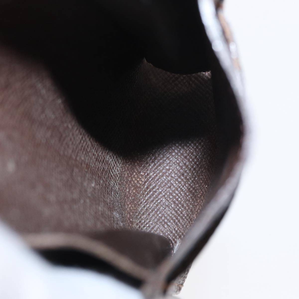 LOUIS VUITTON Damier Ebene Etui Cigarette Case N63024 LV Auth 157065