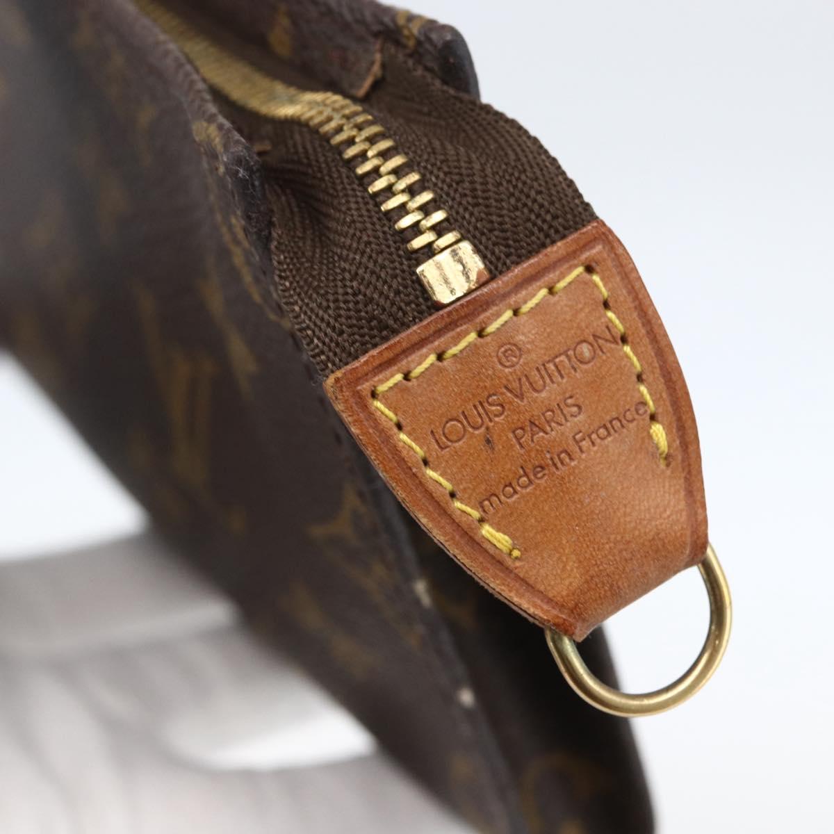 LOUIS VUITTON Monogram Bucket PM Accessory Pouch LV Auth 157070