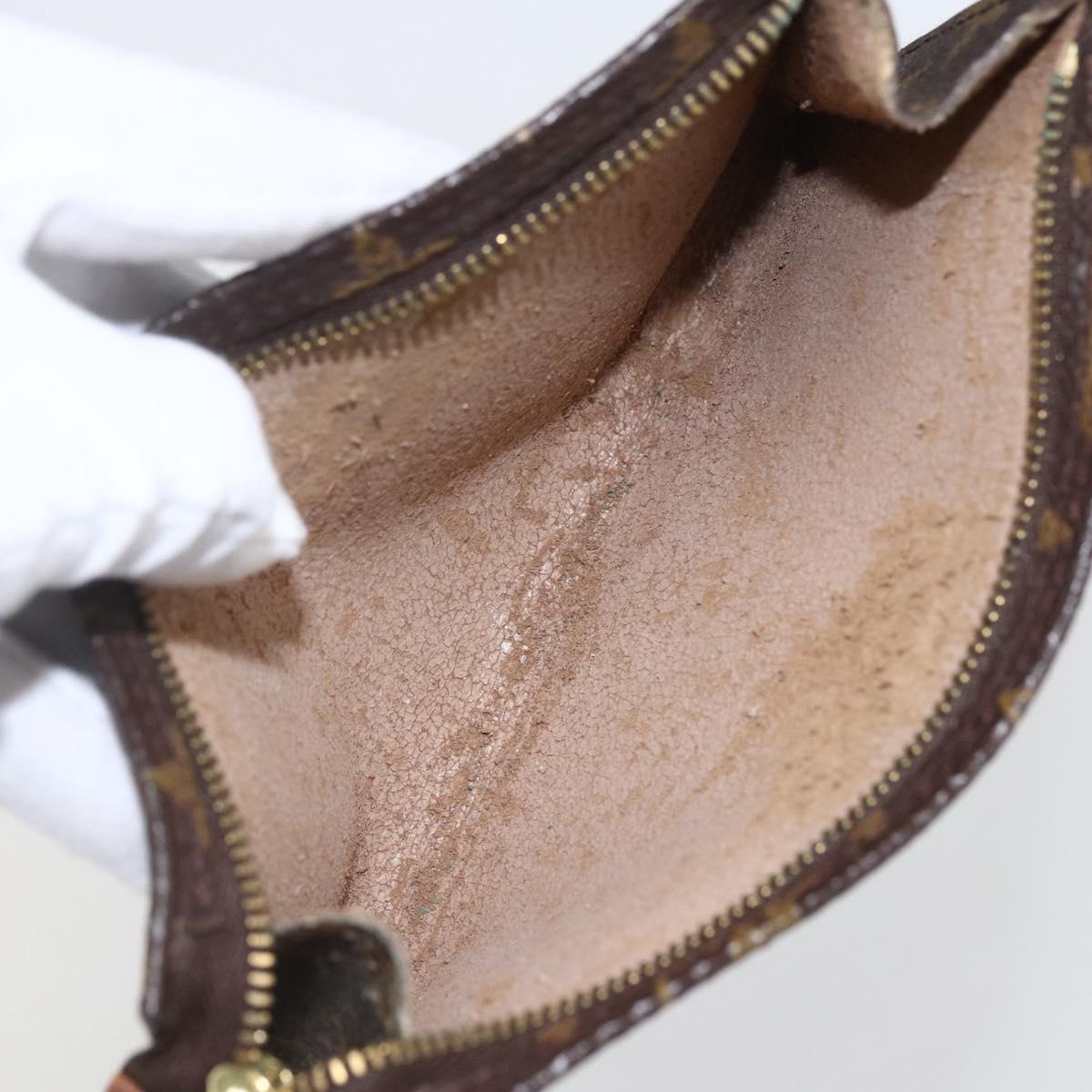 LOUIS VUITTON Monogram Bucket PM Accessory Pouch LV Auth 157070