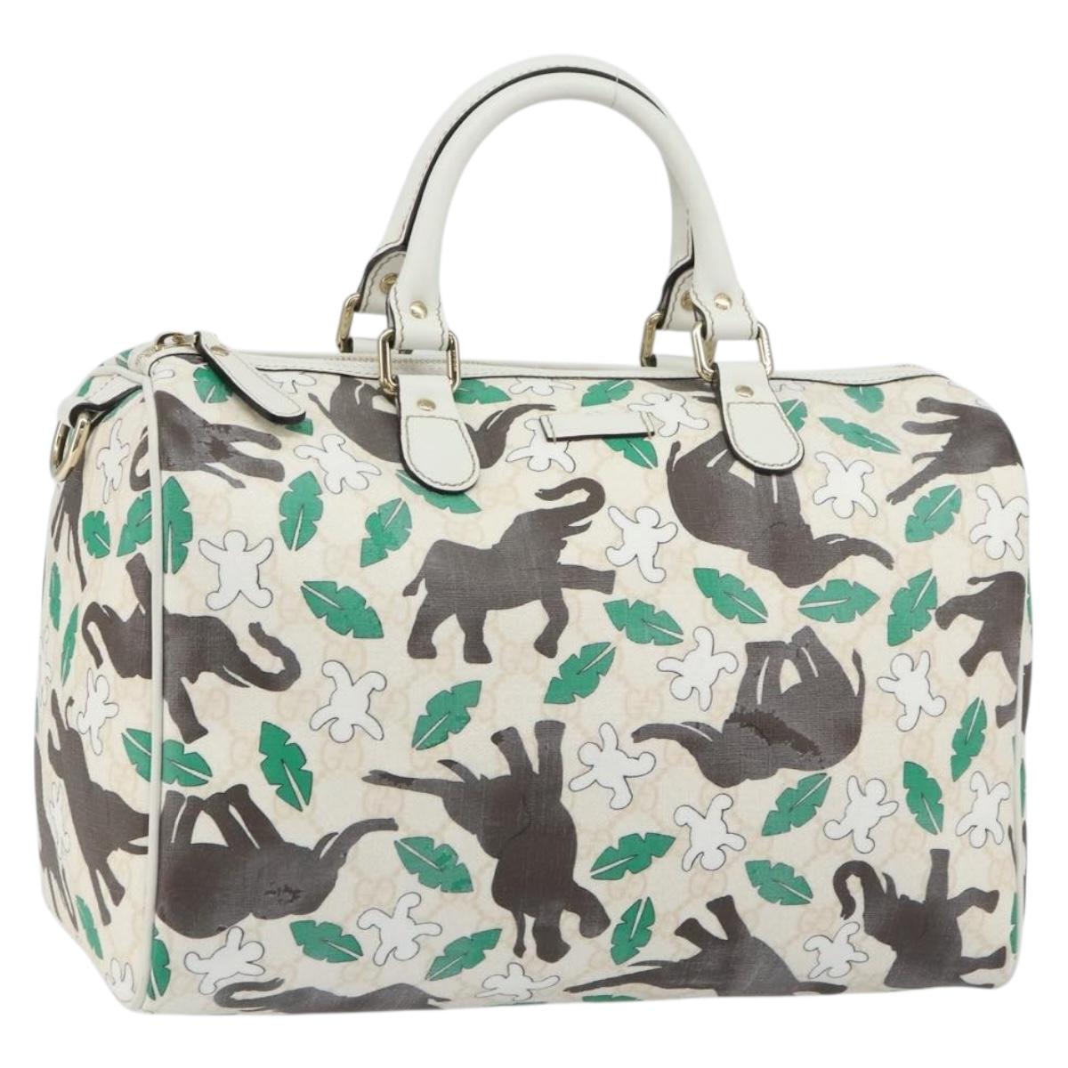 GUCCI GG Supreme Joyce Norman in Africa UNICEF Exclusive Bag 189895 Auth 157102